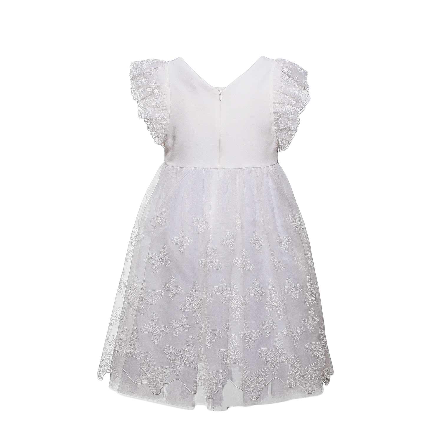 ABITO BIANCO SETA BAMBINA - annameglio.com abbigliamento moda