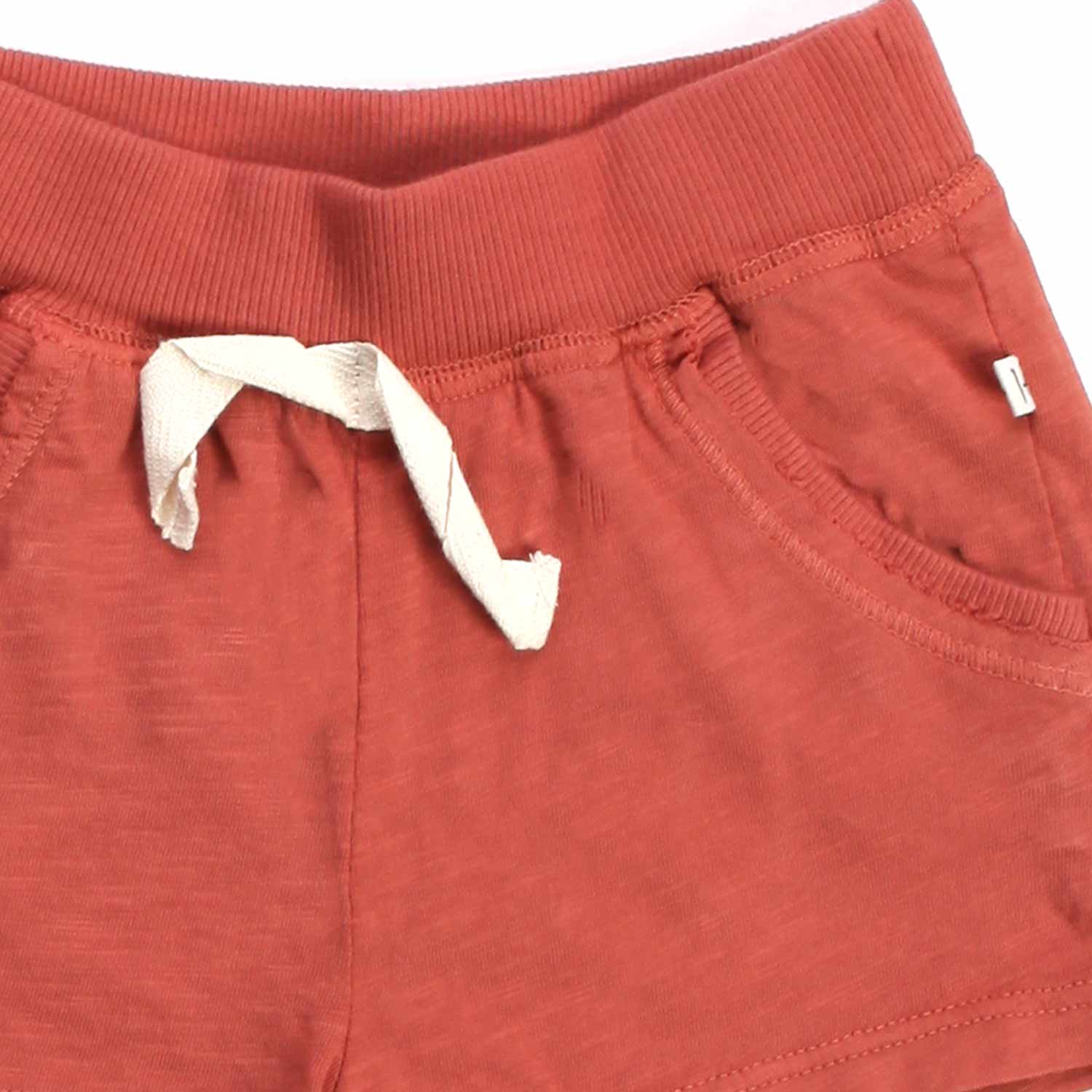 SHORTS COLOR RUGGINE BIMBA E BAMBINA - annameglio.com abbigliamento moda