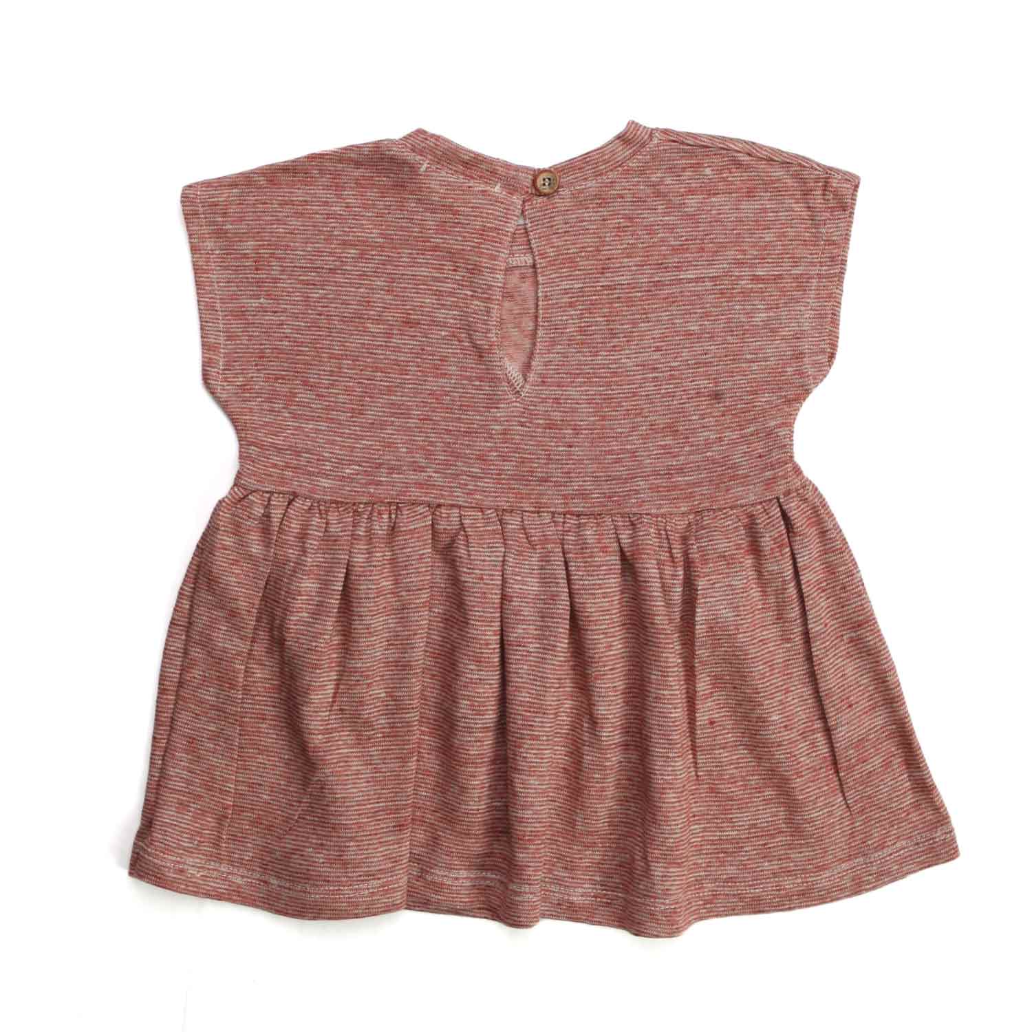 VESTITINO BIMBA COLOR RUGGINE - annameglio.com abbigliamento moda