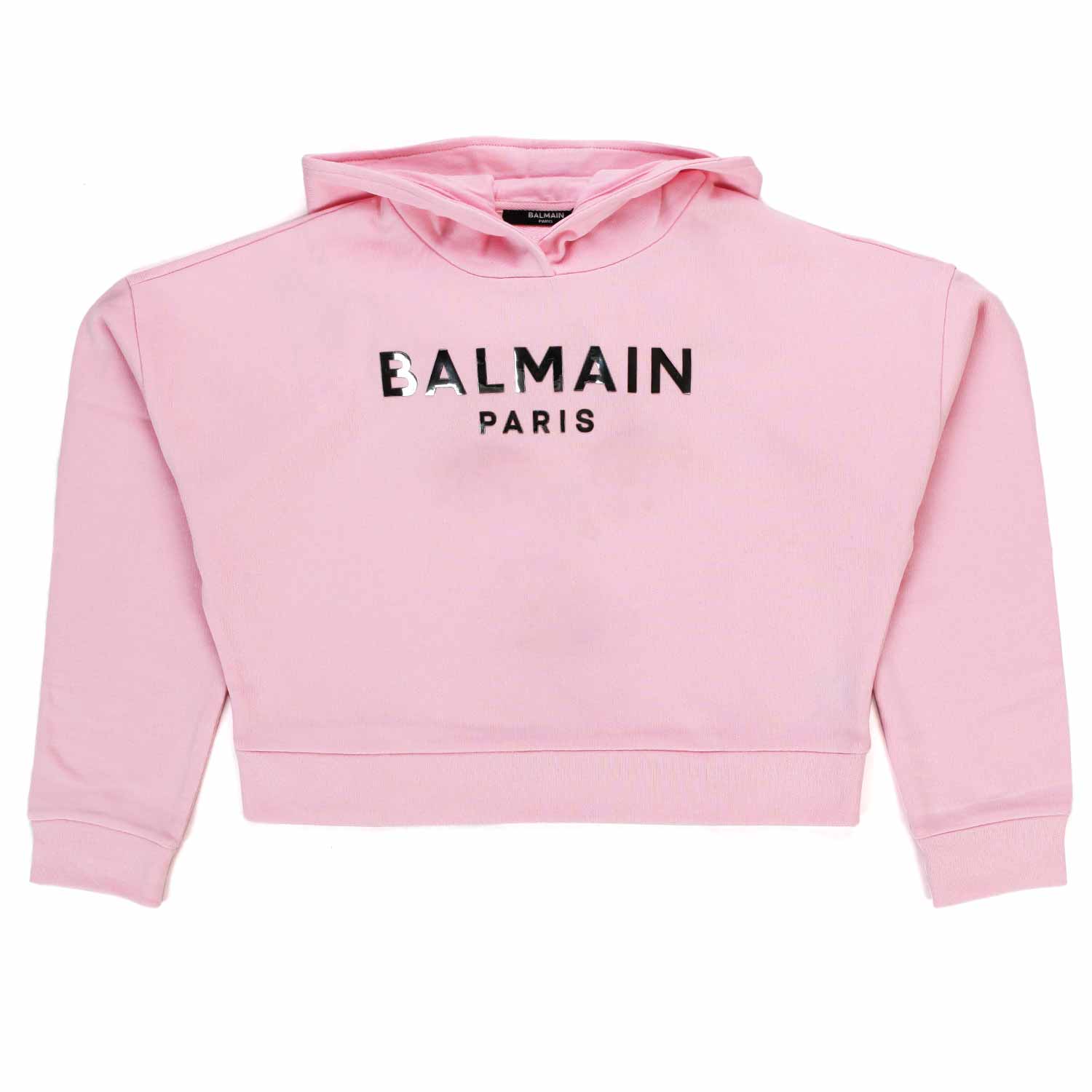FELPA CROPPED ROSA BAMBINA E TEENAGER - annameglio.com abbigliamento moda
