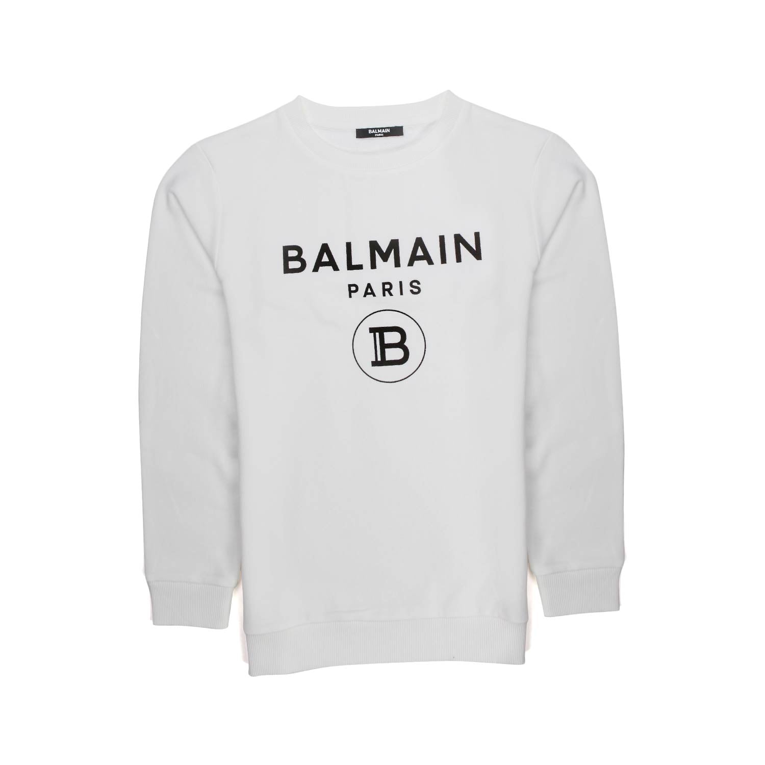 FELPA BIANCA CON LOGO BAMBINA E TEENAGER - annameglio.com abbigliamento moda