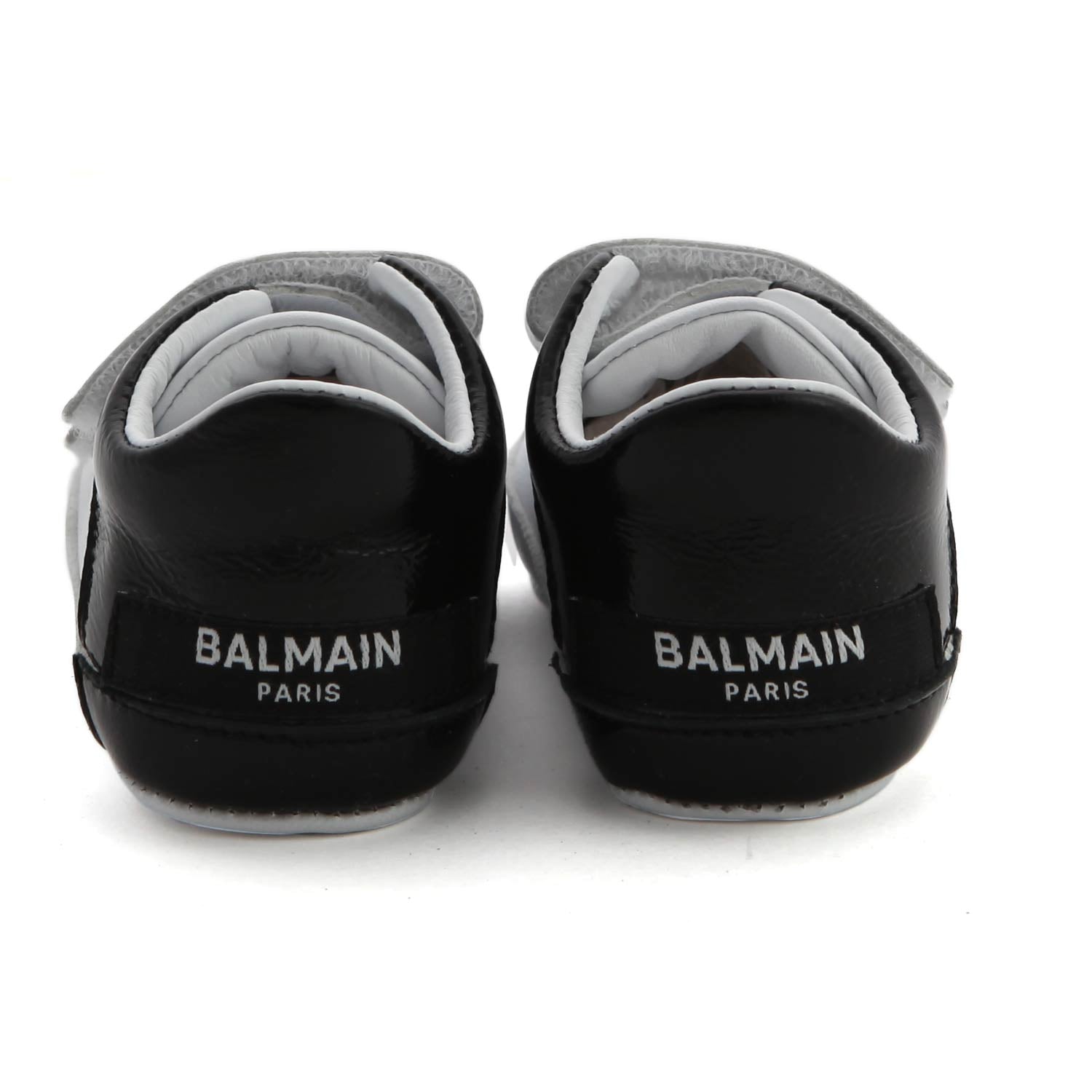Baby Sneaker in pelle con strappo - annameglio.com abbigliamento moda