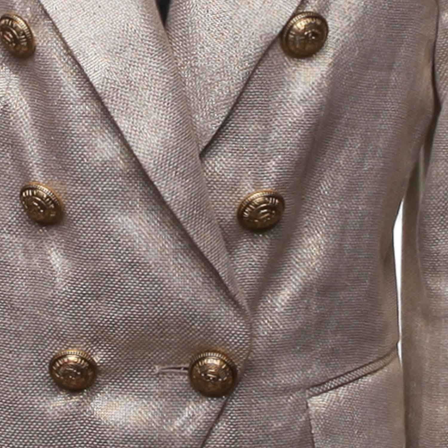 BLAZER ORO BAMBINA TEENAGER - annameglio.com abbigliamento moda