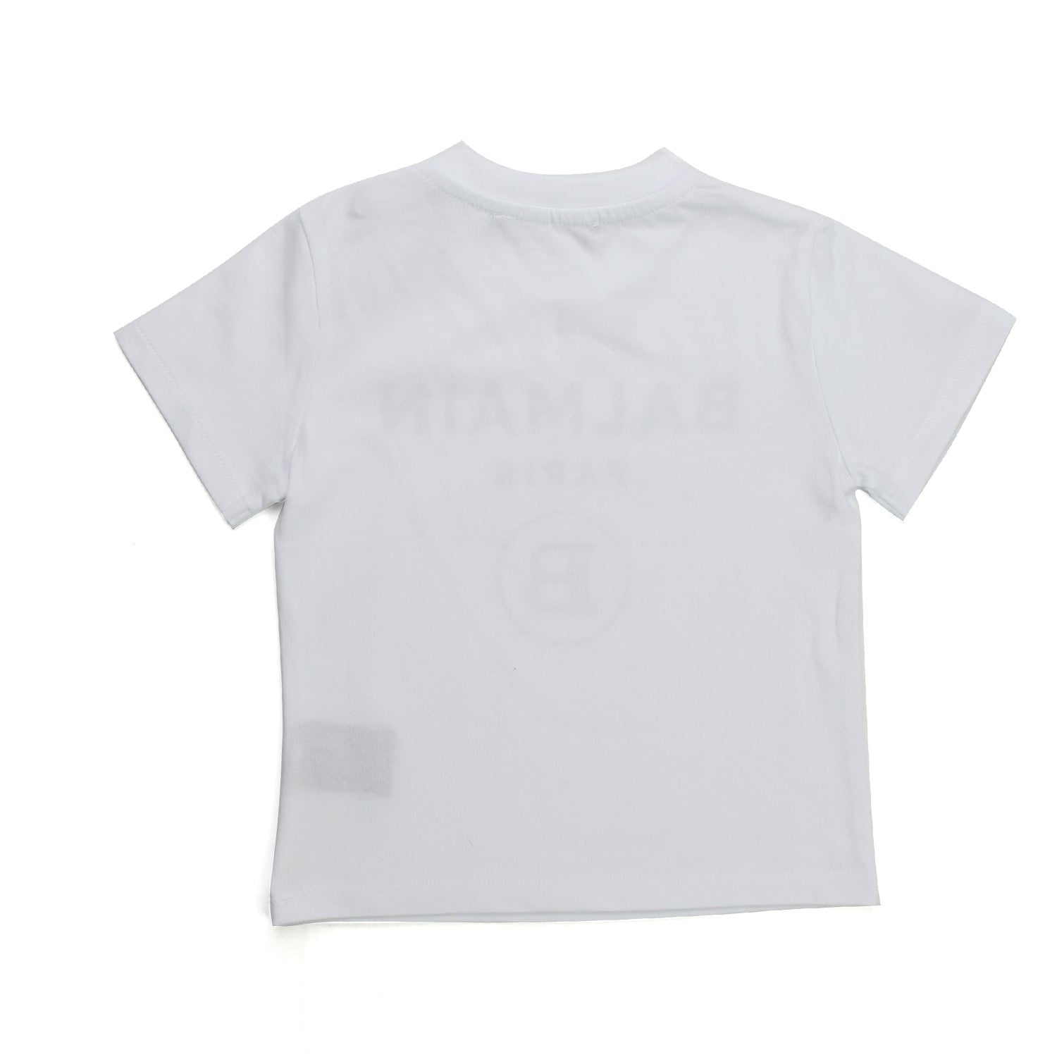 T-shirt bianca bambina stampa logo - annameglio.com abbigliamento moda