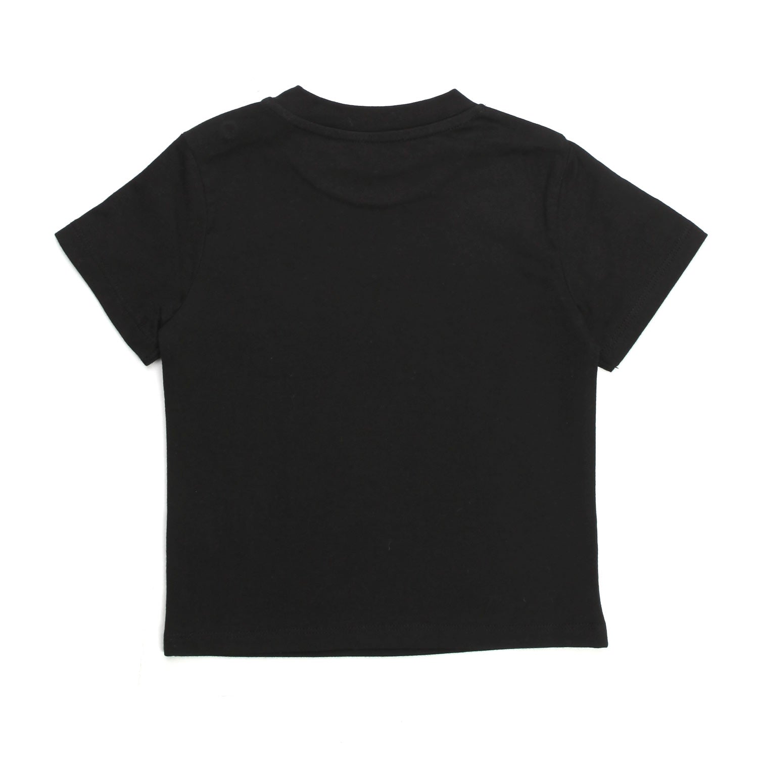 T-shirt nera bambina con bottoni - annameglio.com abbigliamento moda