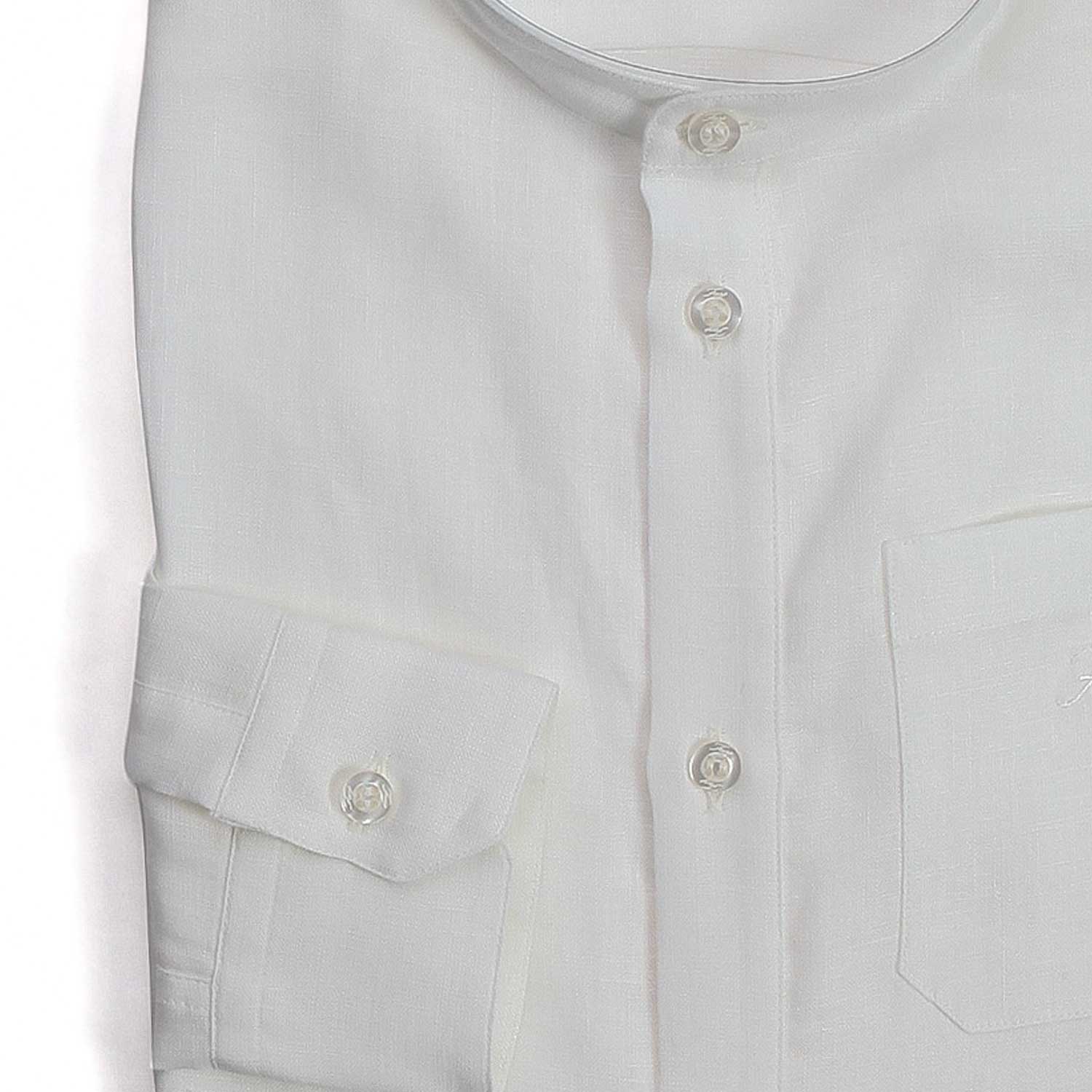 CAMICIA BIANCA LINO BAMBINO - annameglio.com abbigliamento moda