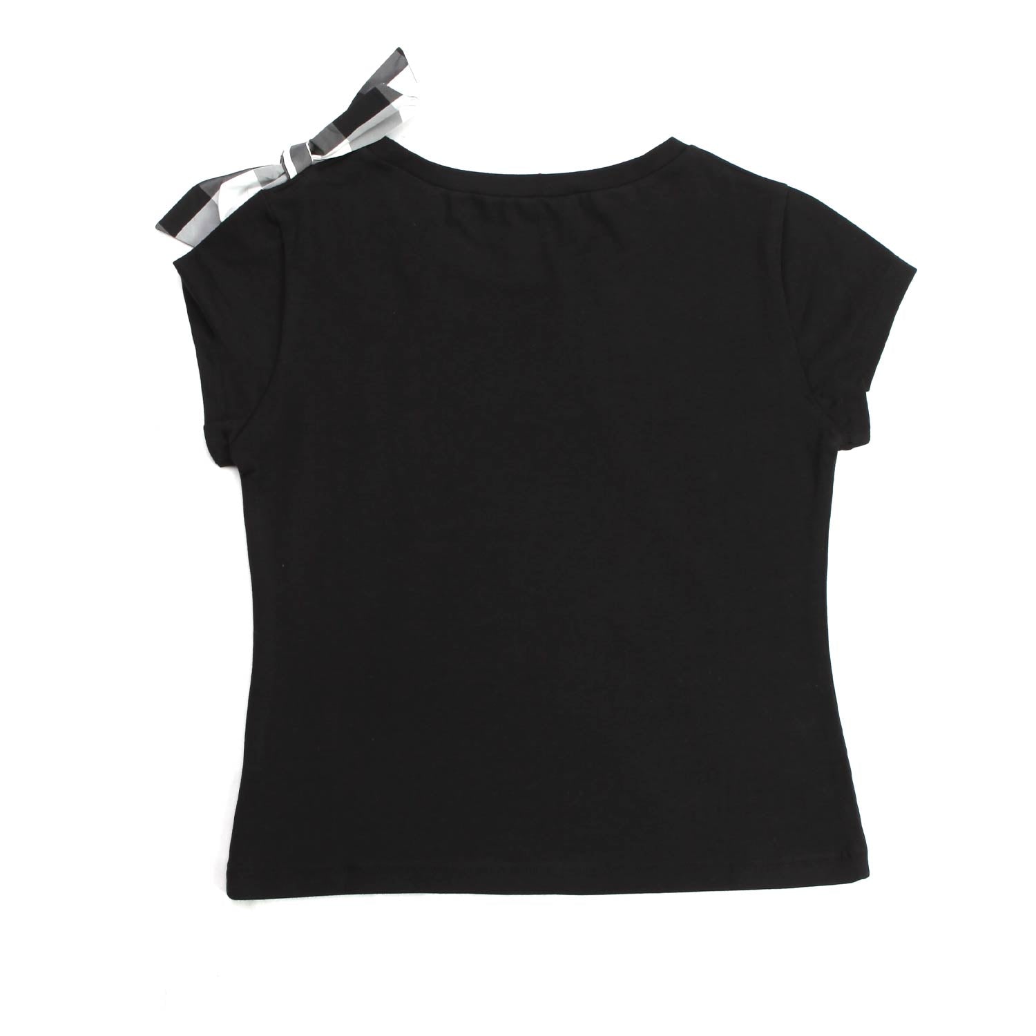 T-SHIRT NERA TEENAGER BAMBINA - annameglio.com abbigliamento moda