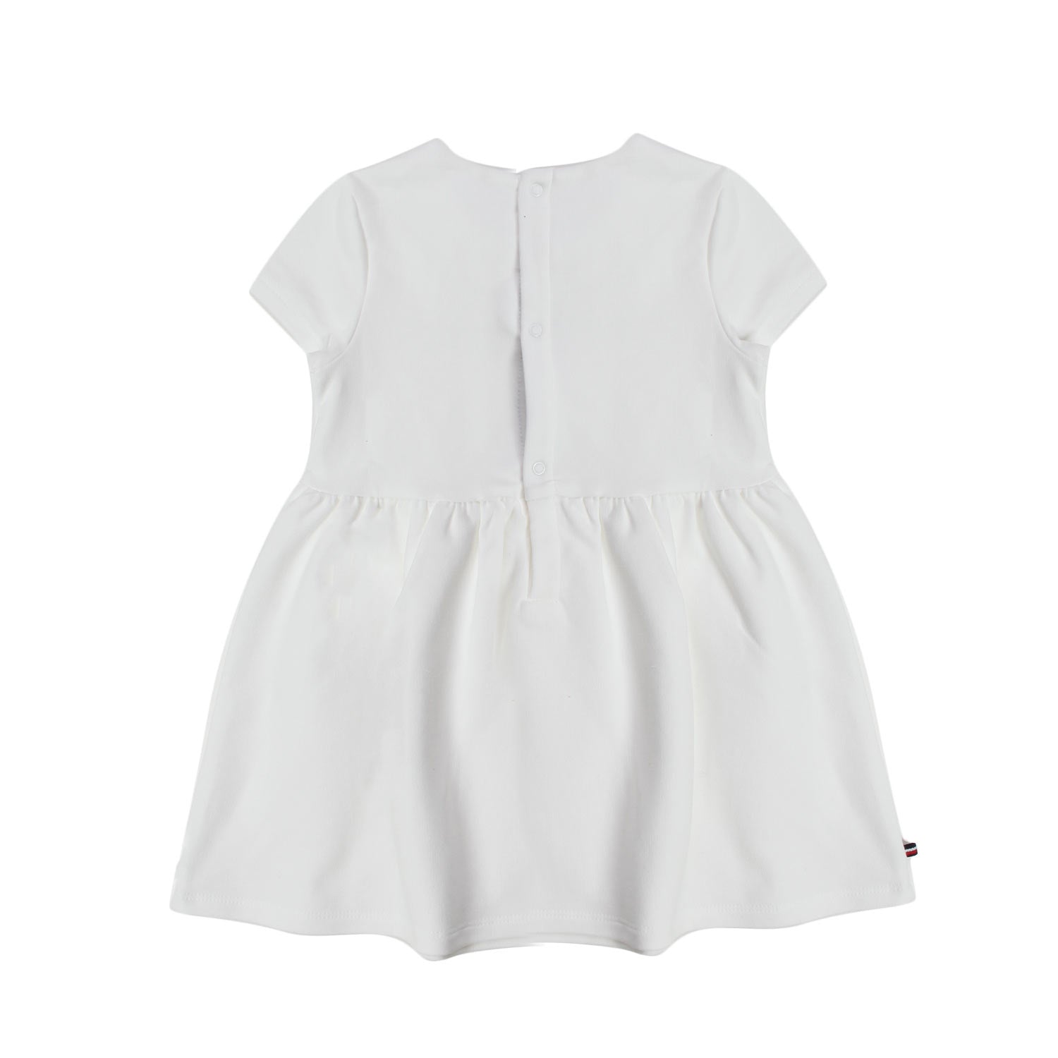 MINI ABITO IN JERSEY BIANCO BIMBA E BAMBINA - annameglio.com abbigliamento moda