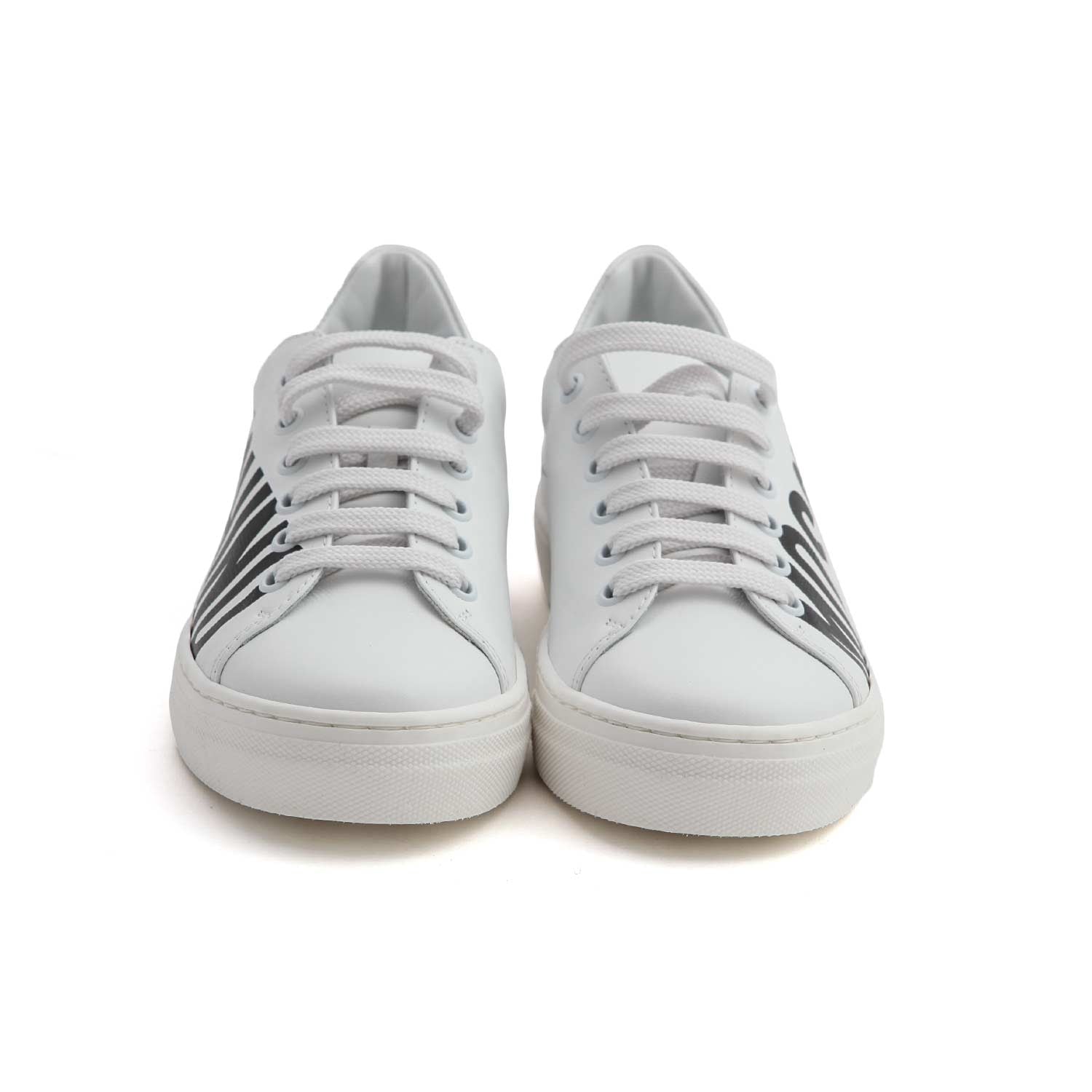 SNEAKERS BIANCHE CON LOGO UNISEX - annameglio.com abbigliamento moda
