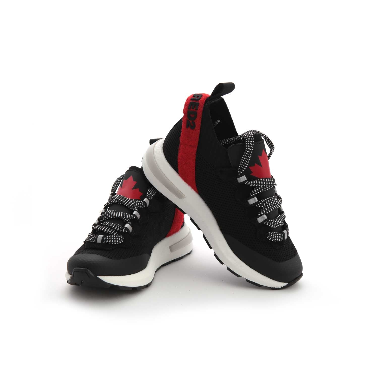 SNEAKERS NERE UNISEX LOGO - annameglio.com abbigliamento moda