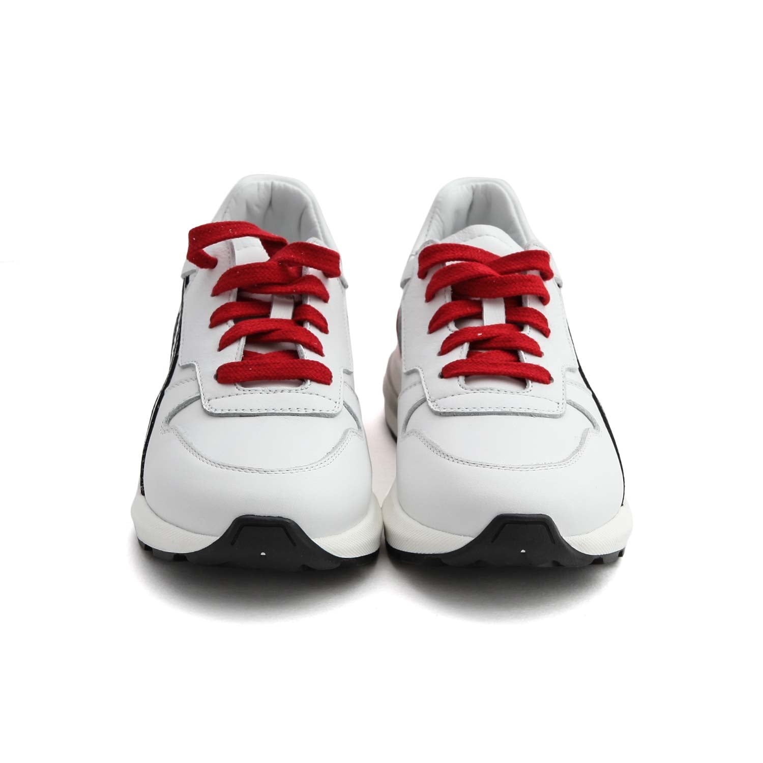 SNEAKERS BIANCHE ROSSE UNISEX - annameglio.com abbigliamento moda