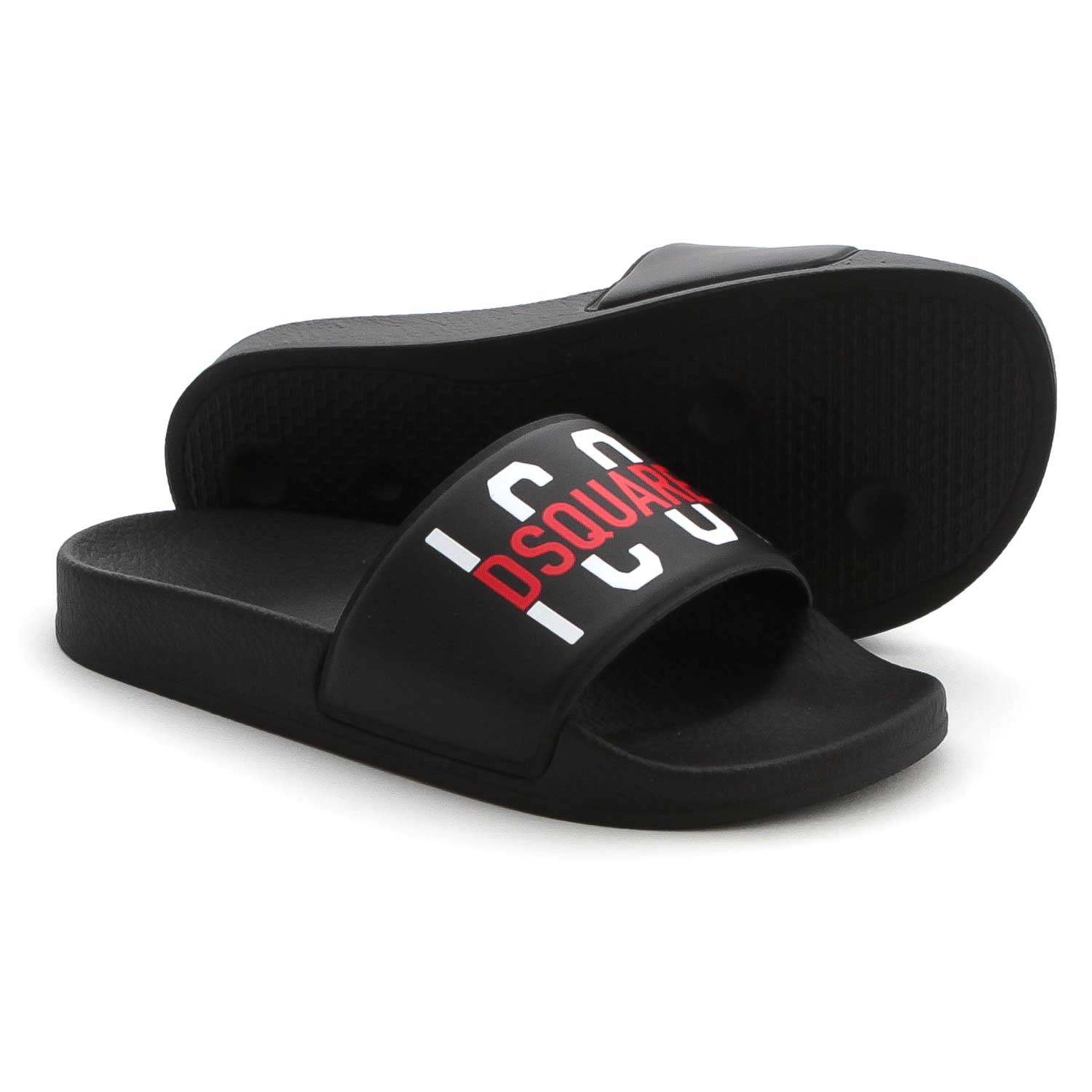 SANDALI IN GOMMA NERI UNISEX - annameglio.com abbigliamento moda