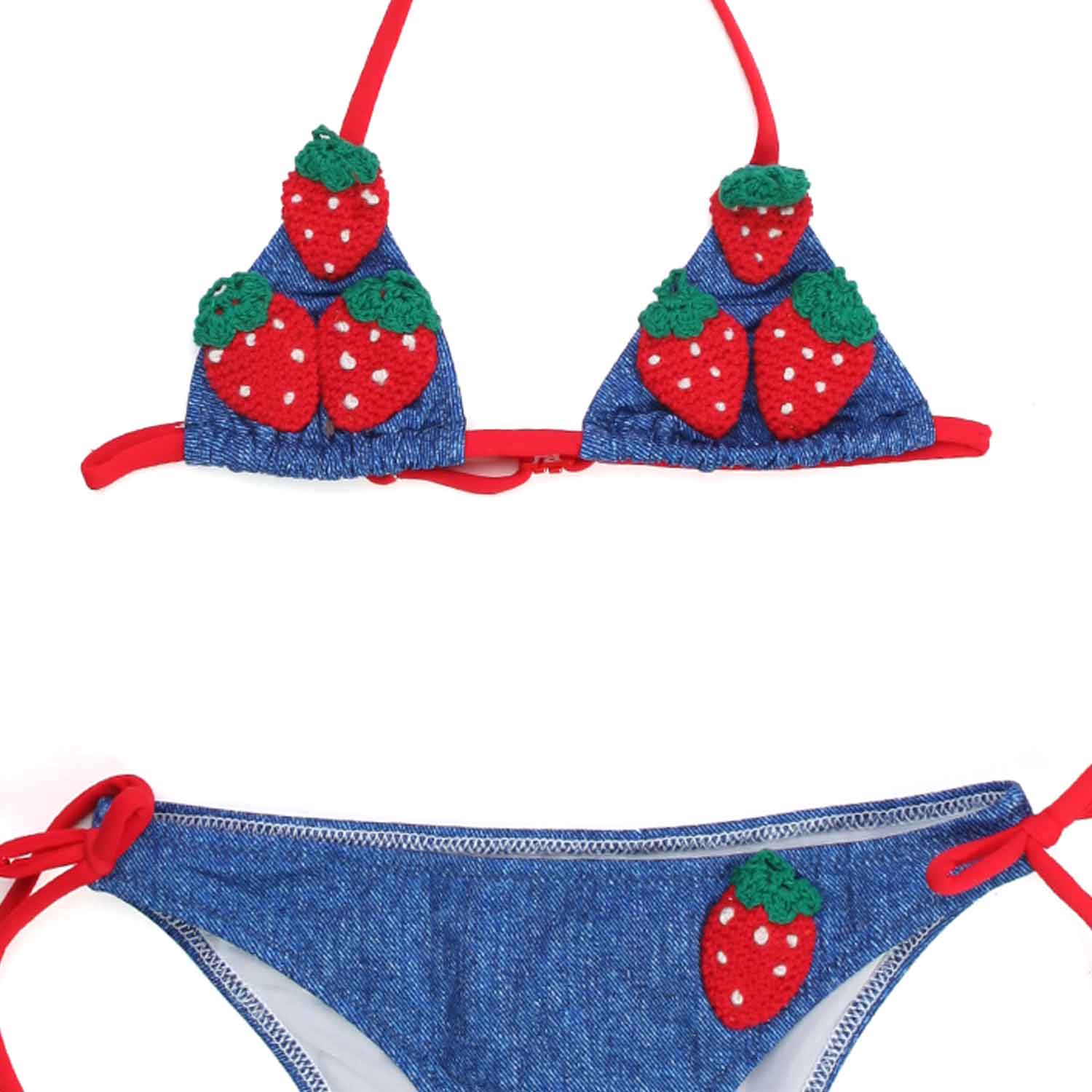 BIKINI DENIM BAMBINA - annameglio.com abbigliamento moda