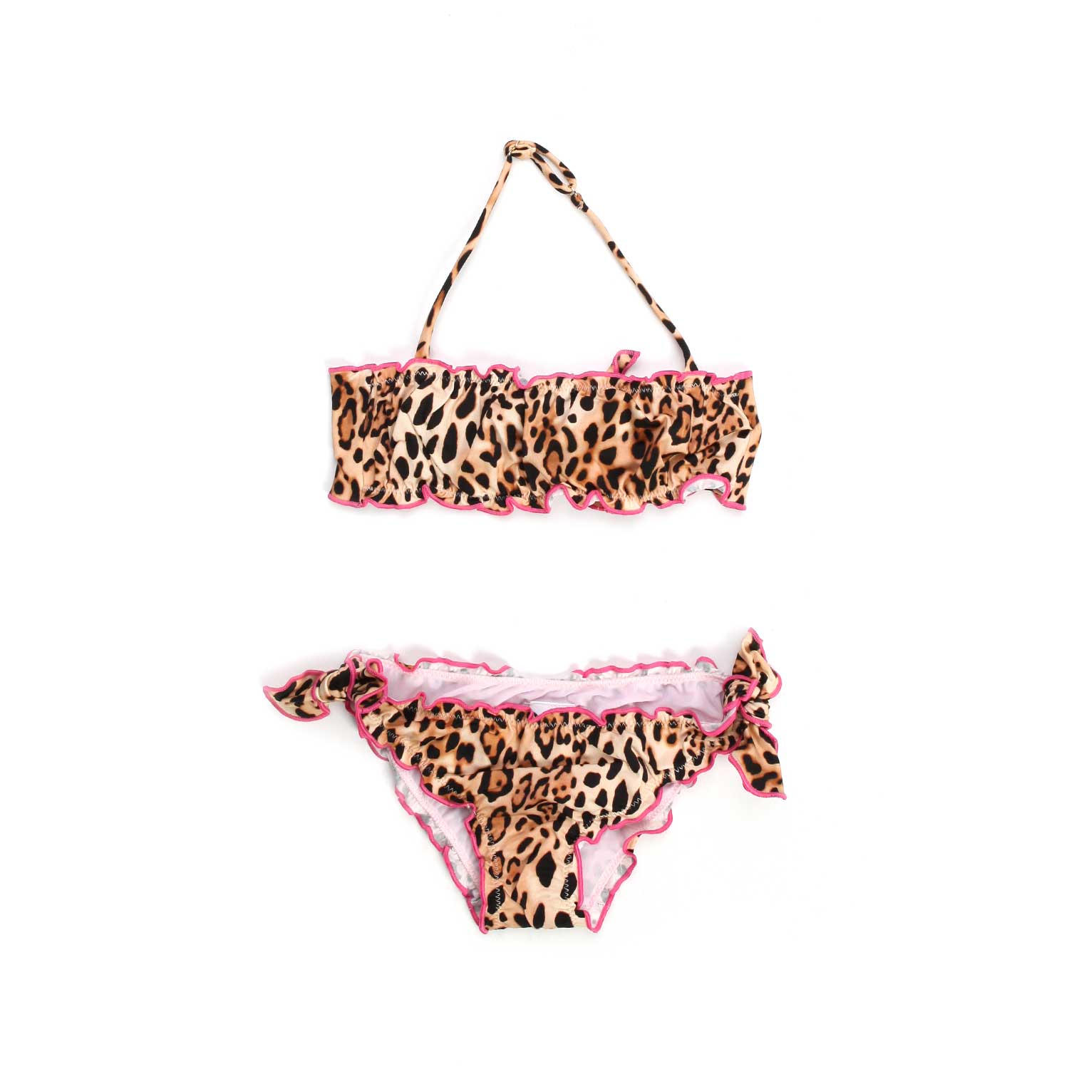 BIKINI LEOPARDATO BAMBINA TEEN - annameglio.com abbigliamento moda