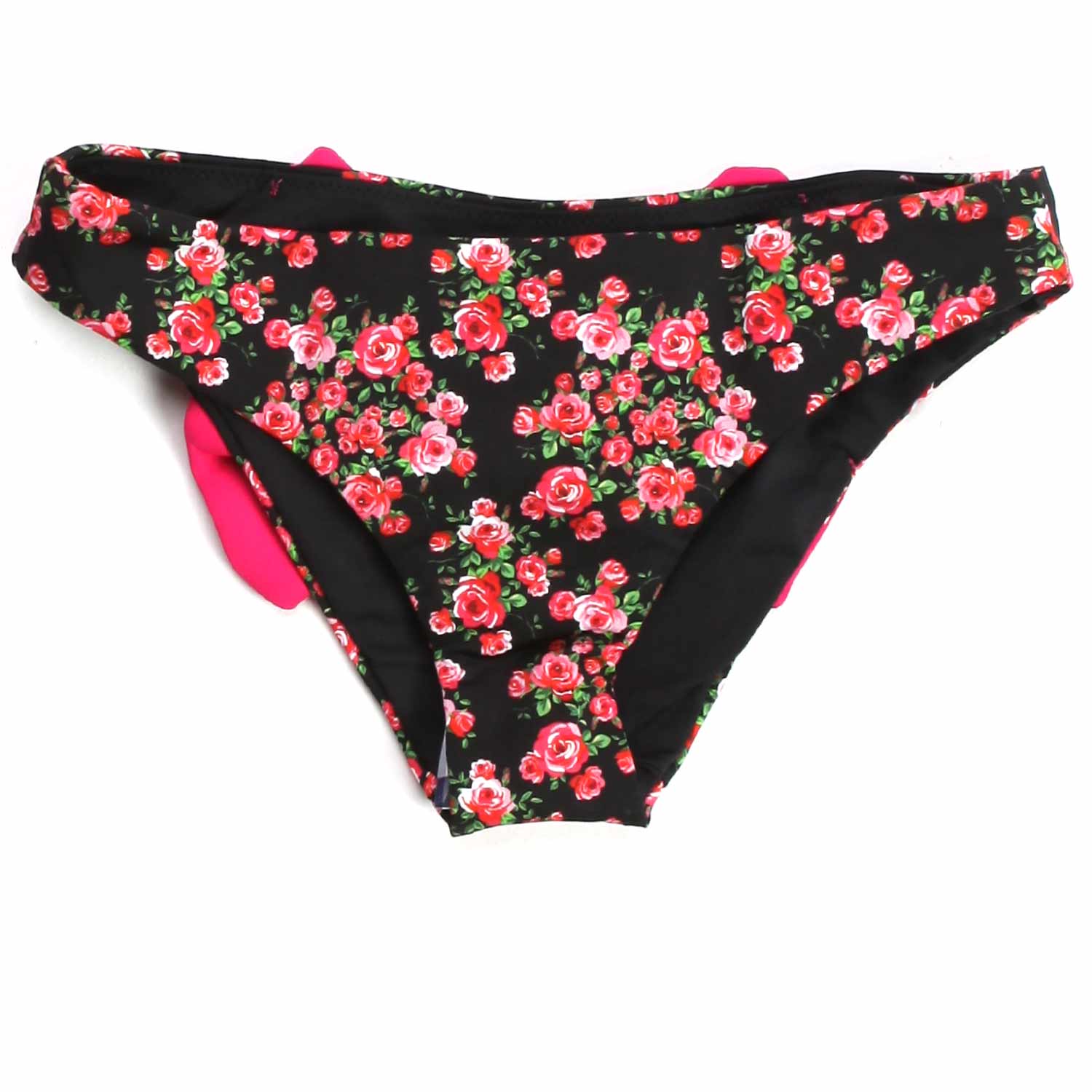 SLIP MARE NERO E FUCSIA BAMBINA - annameglio.com abbigliamento moda