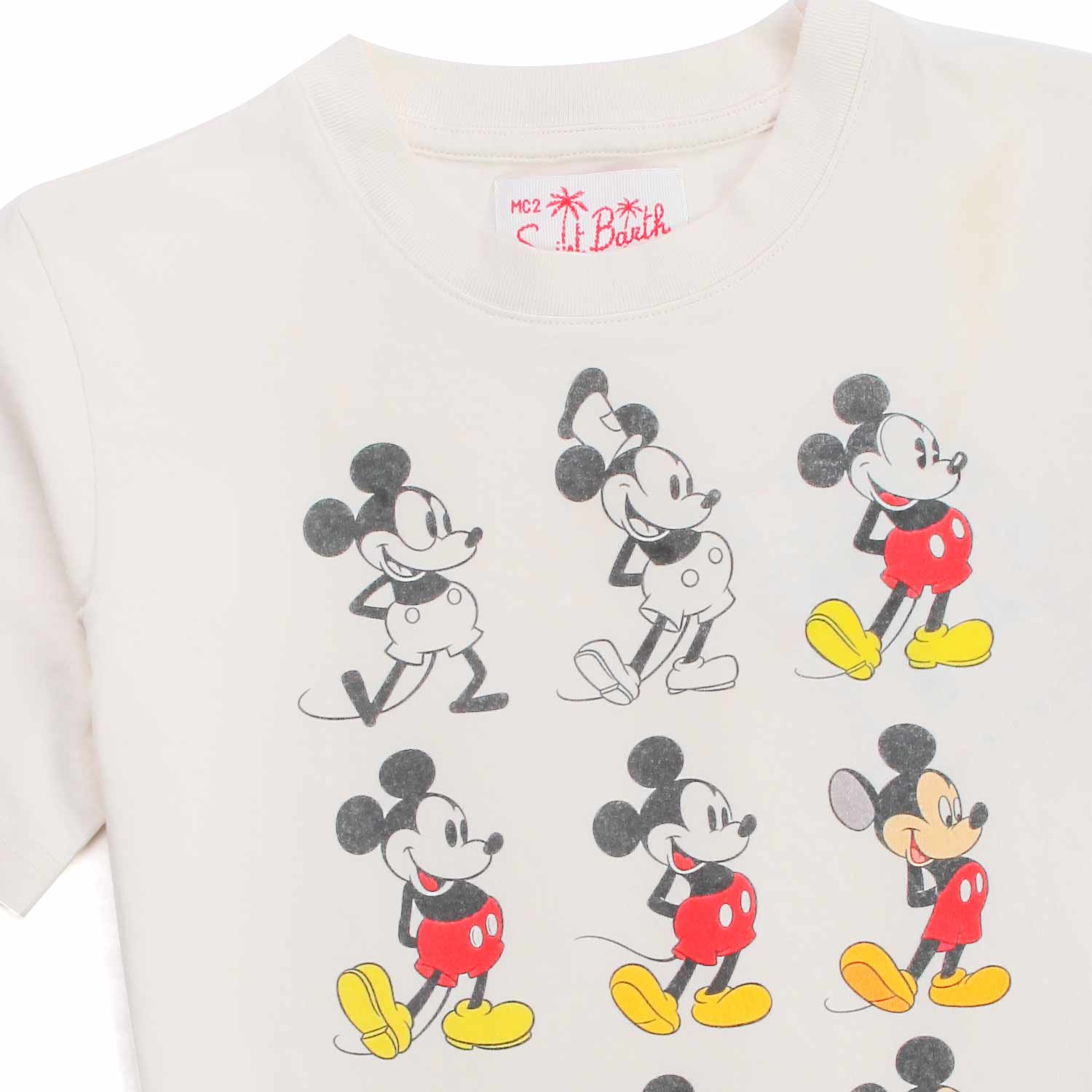 T-SHIRT BIANCA MICKEY MOUSE BAMBINO E TEENAGER - annameglio.com abbigliamento moda