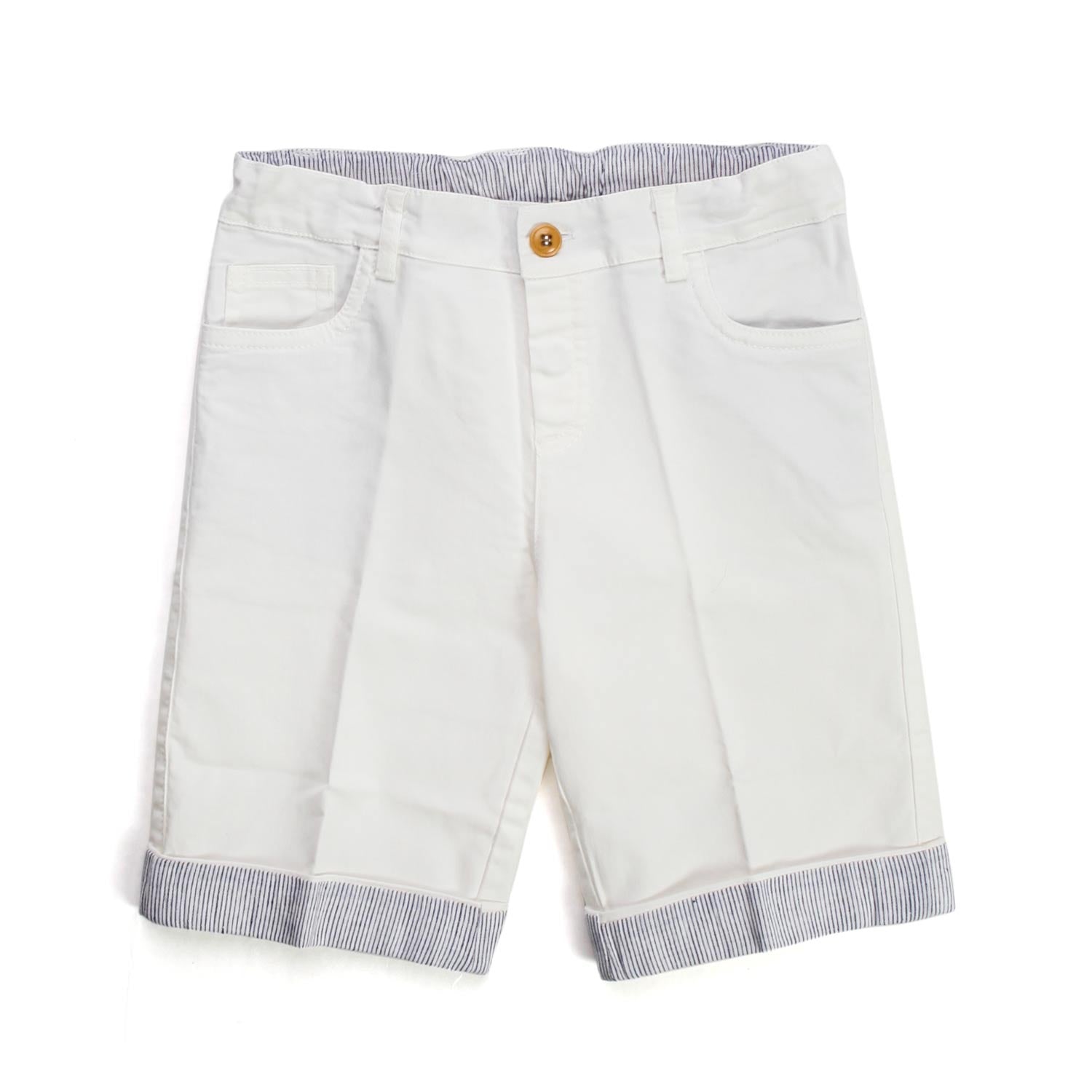 BERMUDA BIMBO BIANCHI - annameglio.com abbigliamento moda