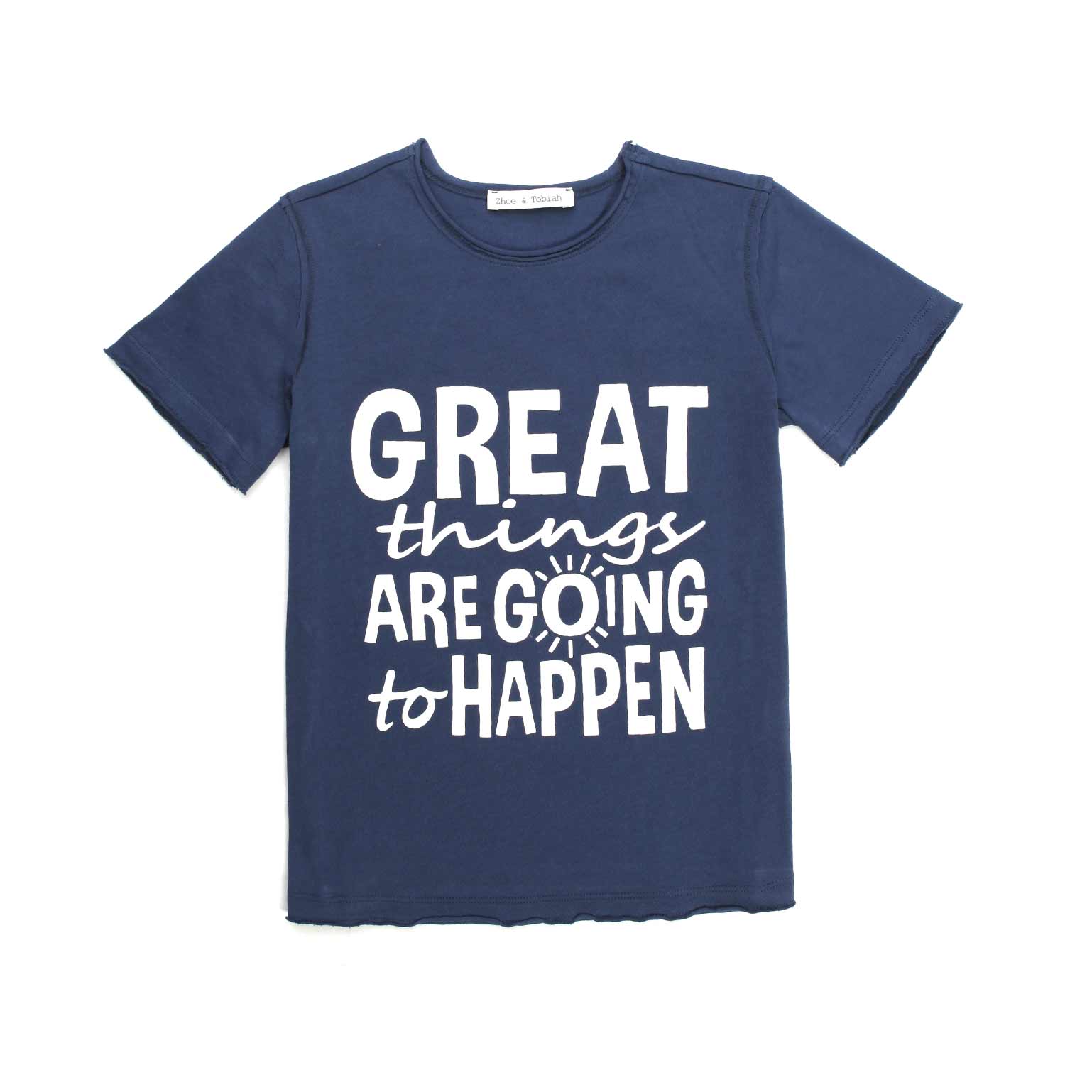 T-SHIRT BLU CON STAMPA UNISEX - annameglio.com abbigliamento moda