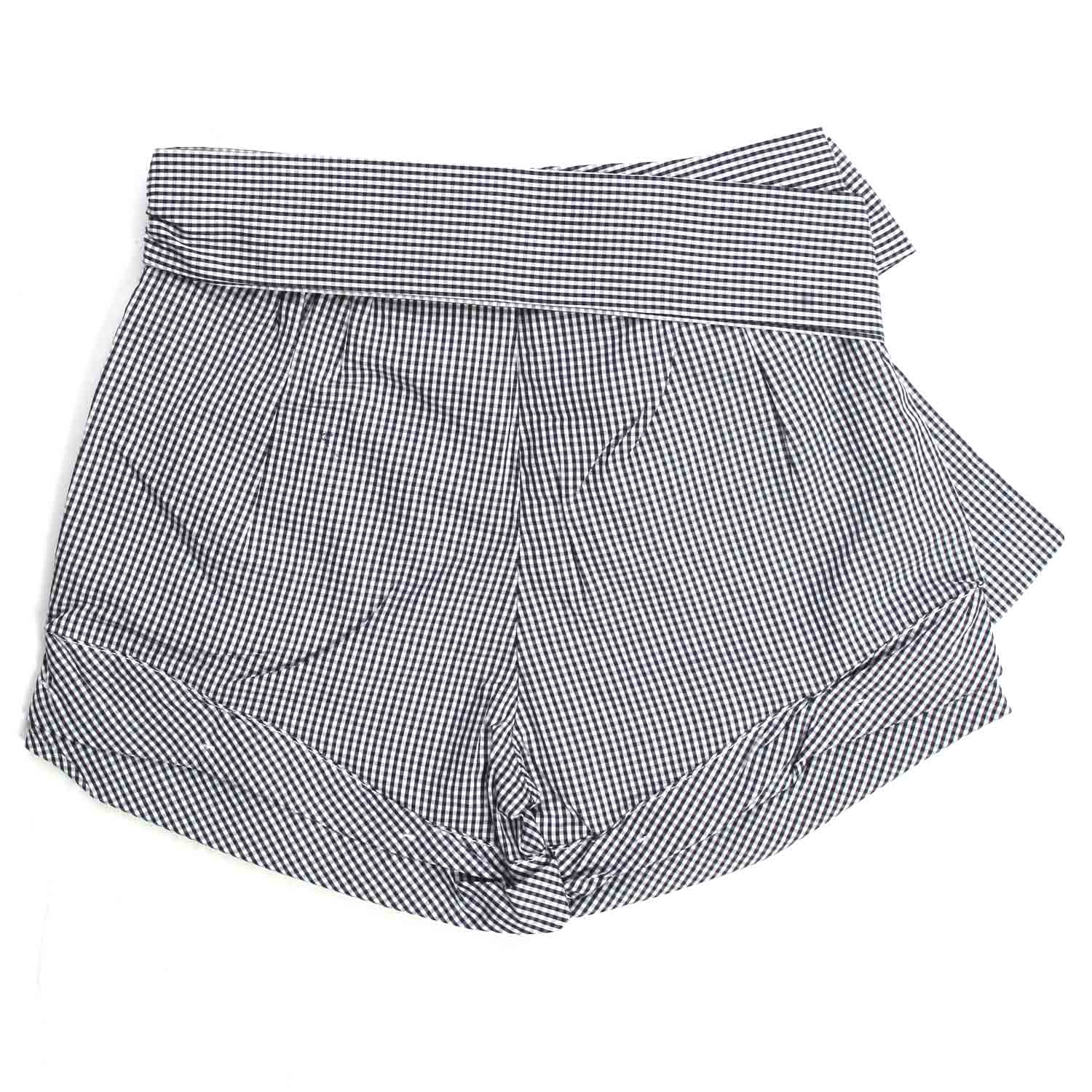 SHORTS BIANCHI E NERI A QUADRETTI BAMBINA - annameglio.com abbigliamento moda