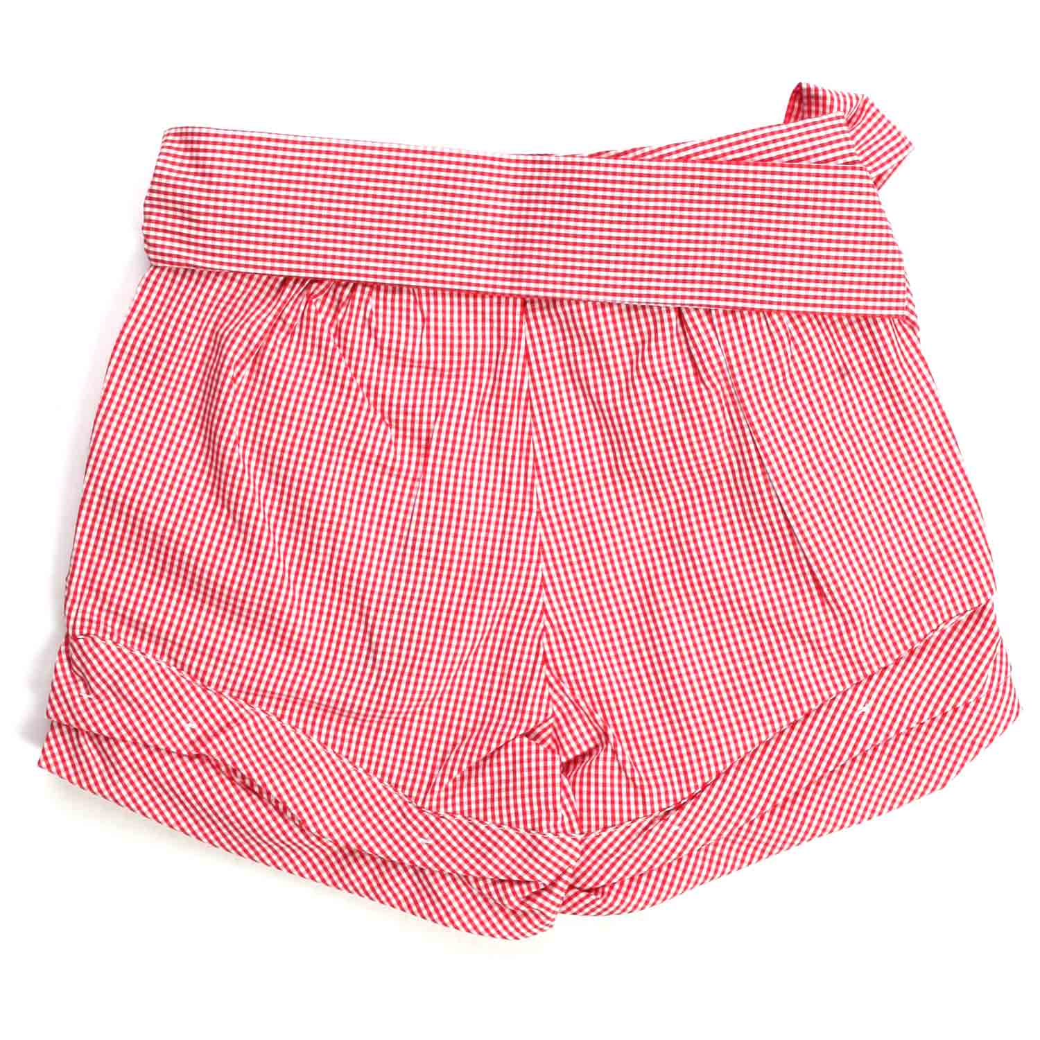 SHORTS BIANCHI E ROSSI A QUADRETTI BAMBINA - annameglio.com abbigliamento moda