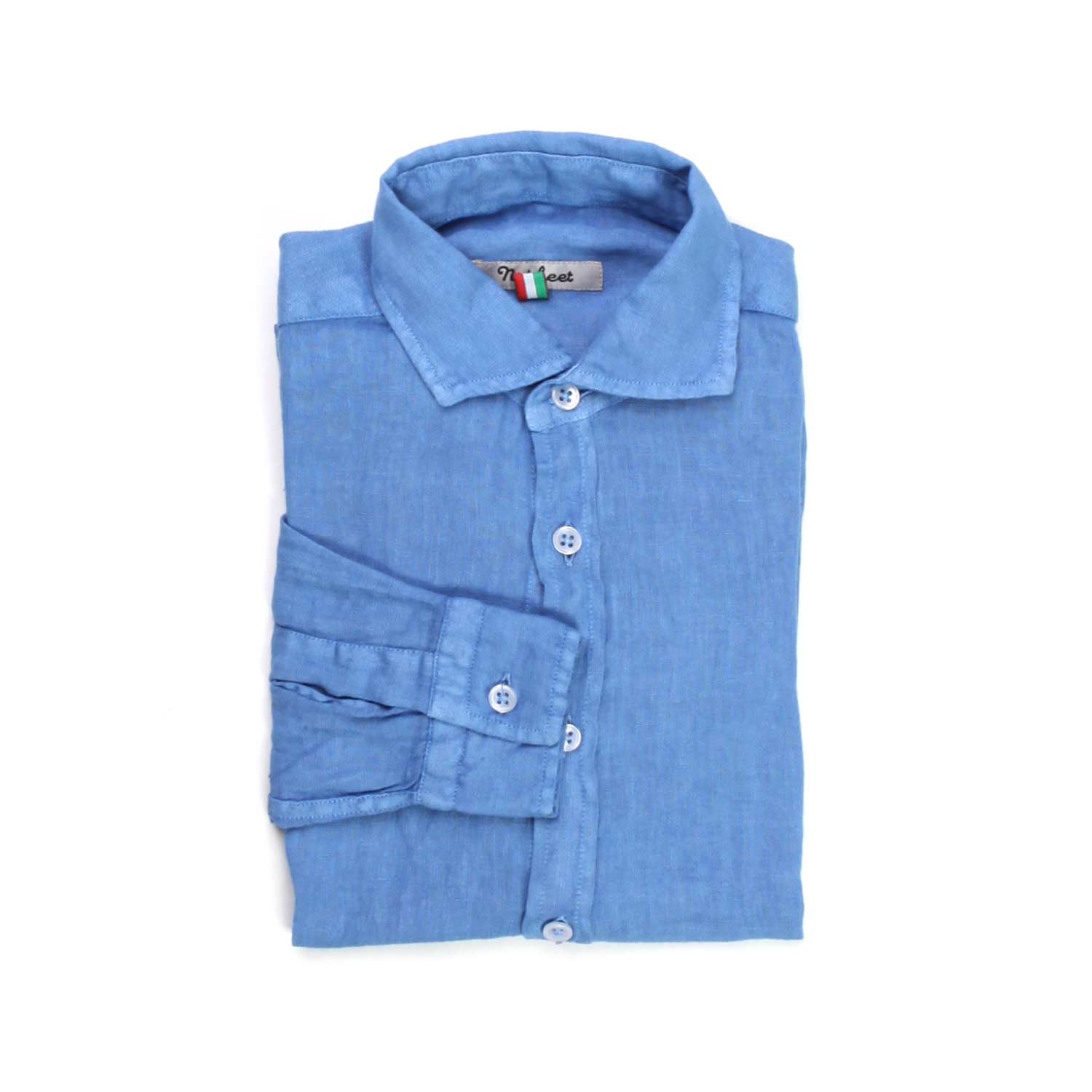 CAMICIA LINO BAMBINO TEENAGER - annameglio.com abbigliamento moda