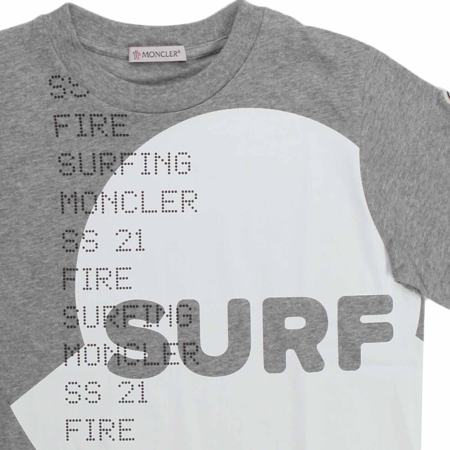 T-SHIRT GRIGIA STAMPA UNISEX - annameglio.com abbigliamento moda