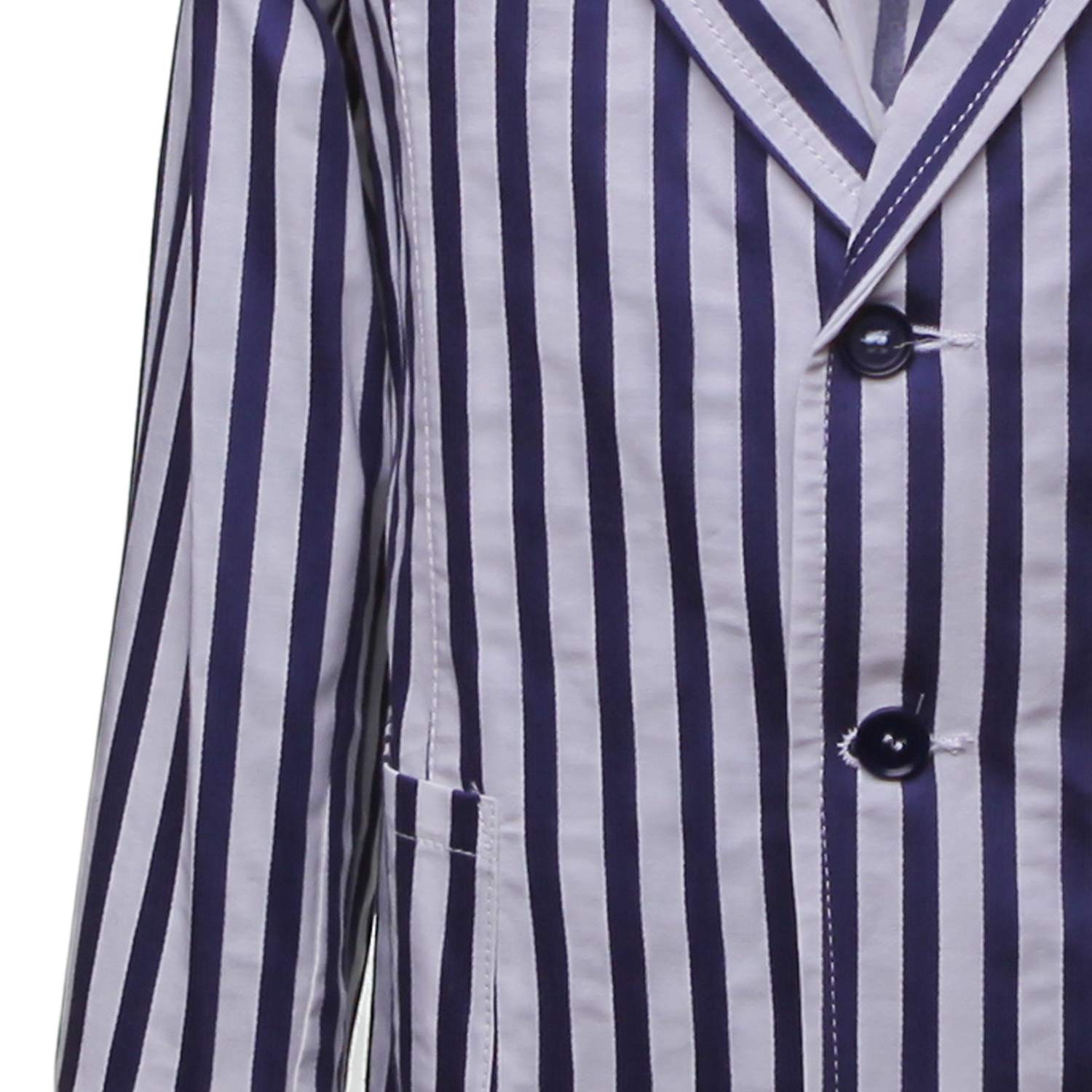 GIACCA BIANCA E BLU A RIGHE BAMBINO - annameglio.com abbigliamento moda