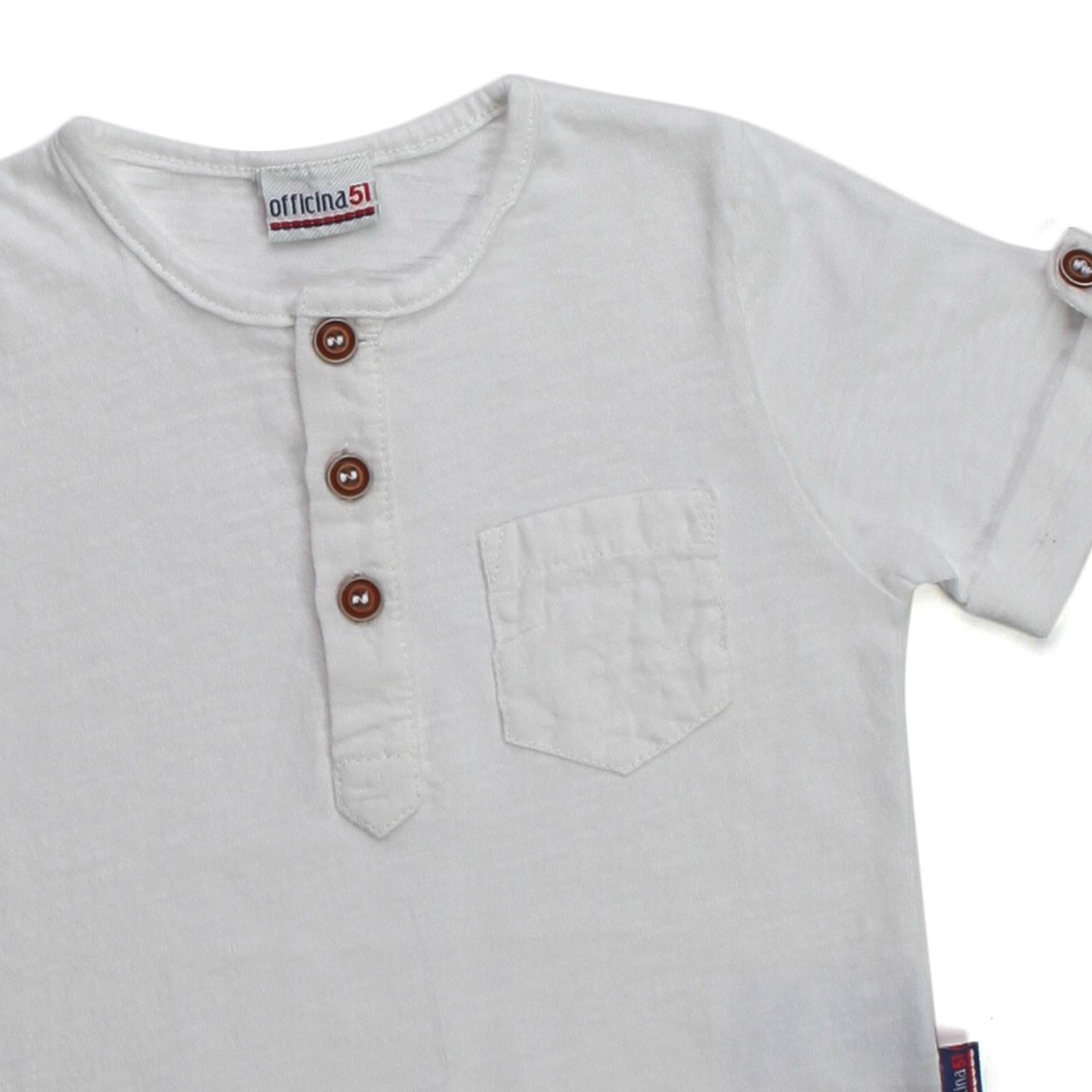 T-SHIRT SERAFINO BIANCA BEBÈ E BAMBINO - annameglio.com abbigliamento moda