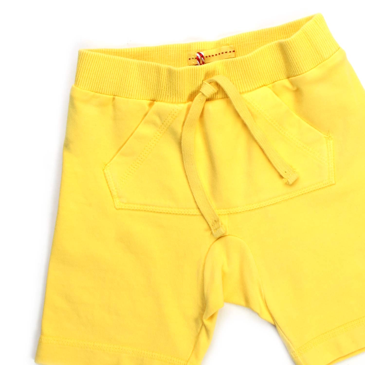 BERMUDA GIALLO CON COULISSE BIMBO E BAMBINO - annameglio.com abbigliamento moda