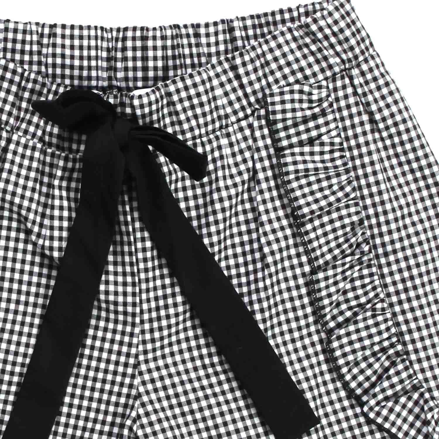 SHORTS FANTASIA VICHY BAMBINA - annameglio.com abbigliamento moda