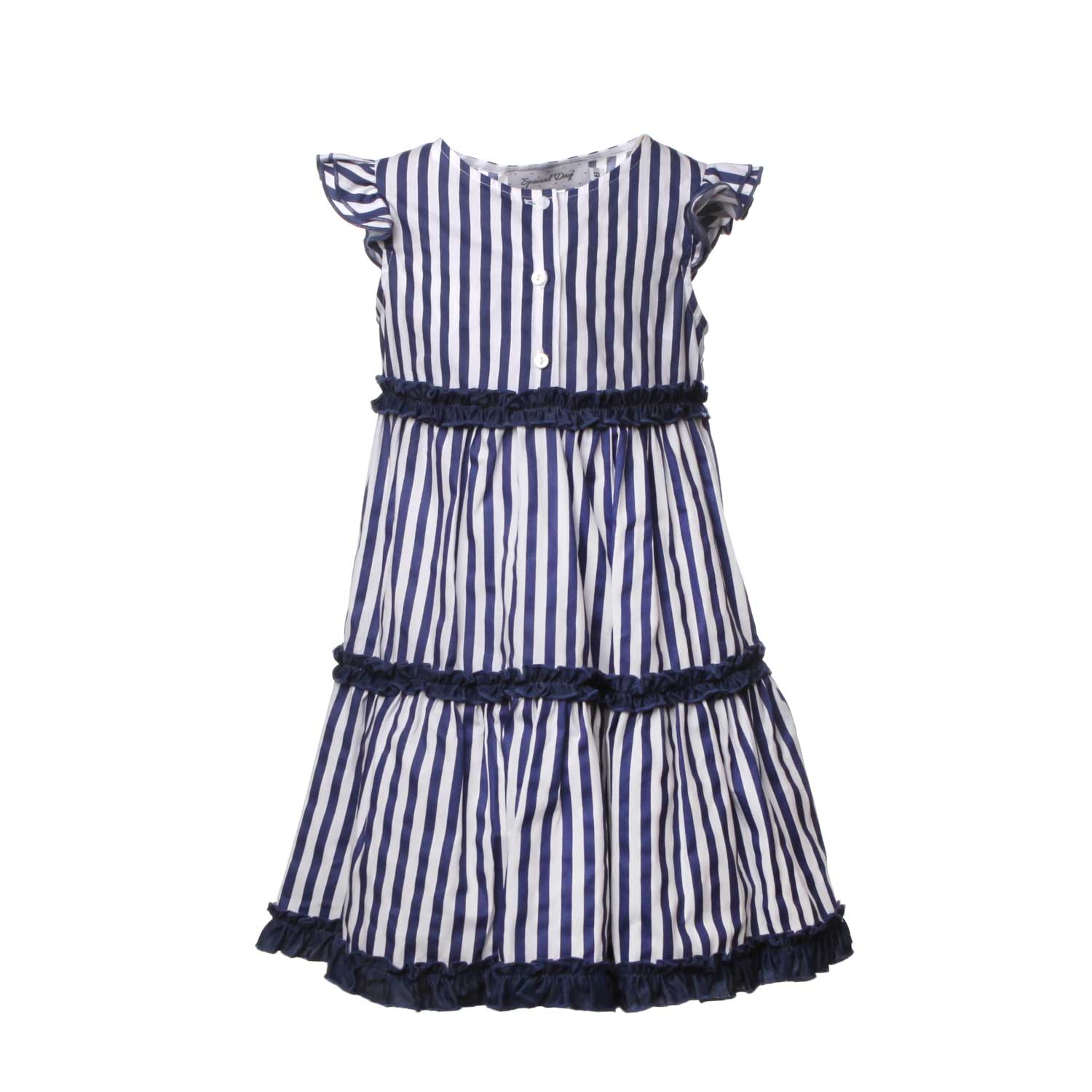 ABITO A RIGHE BLU BAMBINA - annameglio.com abbigliamento moda