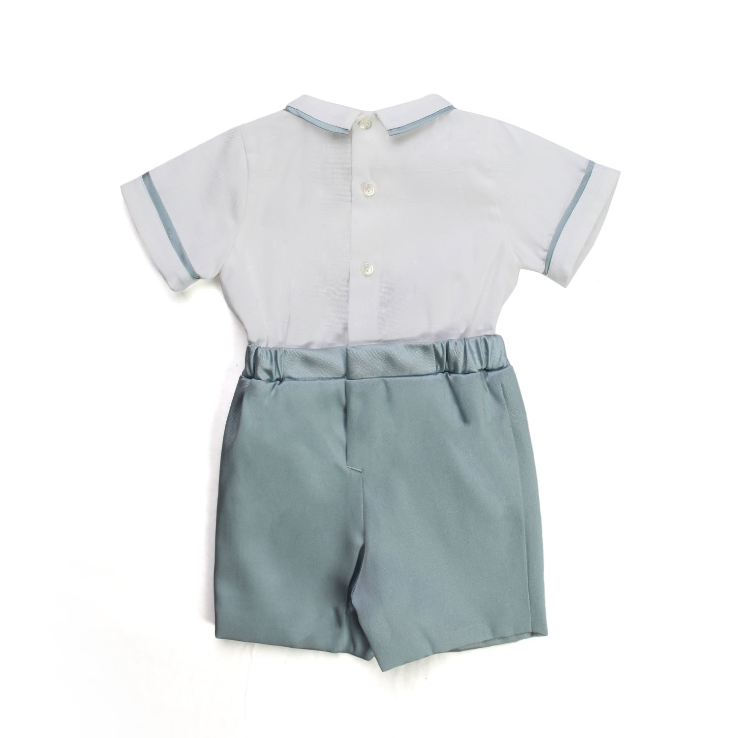 COMPLETINO NEONATO BIANCO E GRIGIO - annameglio.com abbigliamento moda