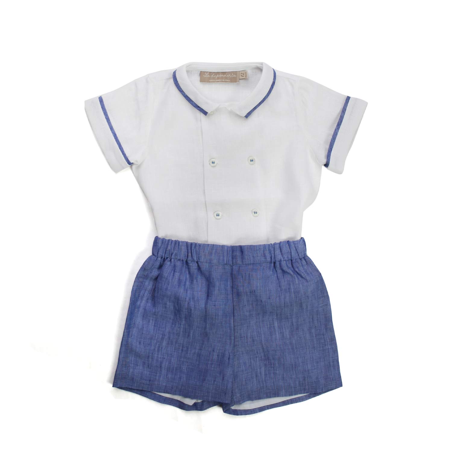 COMPLETO LINO BIMBO NEONATO - annameglio.com abbigliamento moda