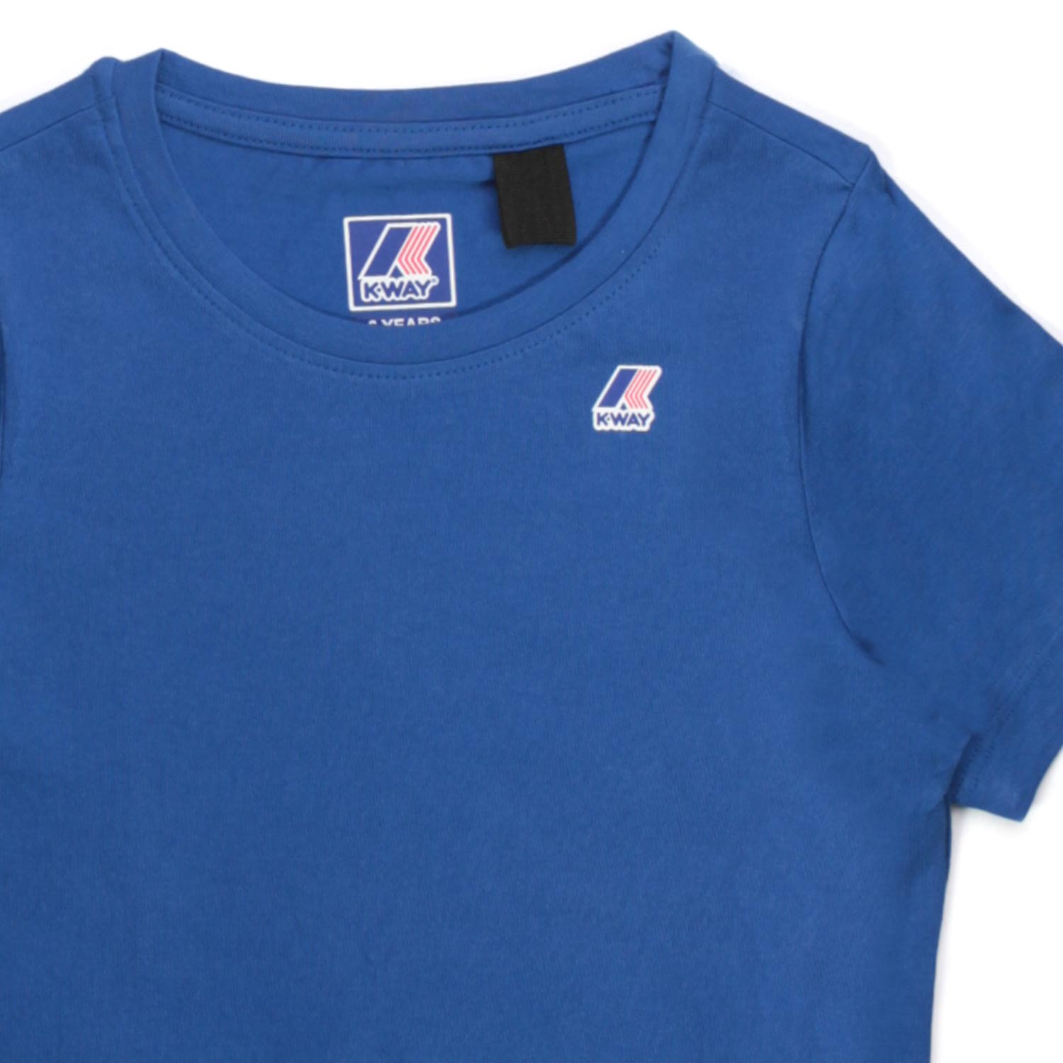 T-SHIRT BLU IN COTONE BAMBINO TEEN - annameglio.com abbigliamento moda