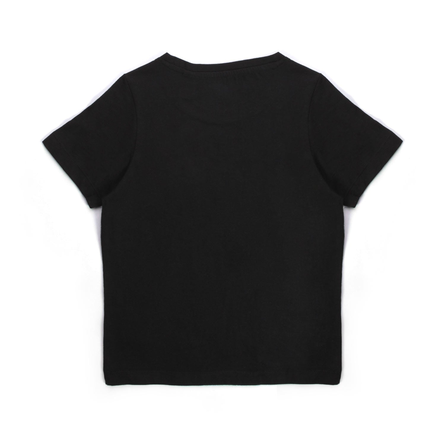 T-SHIRT NERA LOGO IN COTONE UNISEX - annameglio.com abbigliamento moda