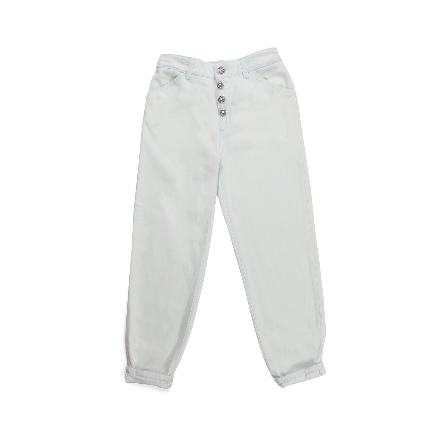 PANTALONI BIANCHI TEEN BAMBINA - annameglio.com abbigliamento moda