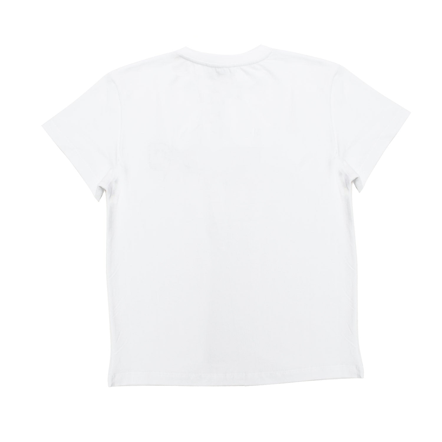 T-shirt Icon Logo Ricamo Bianca - annameglio.com abbigliamento moda