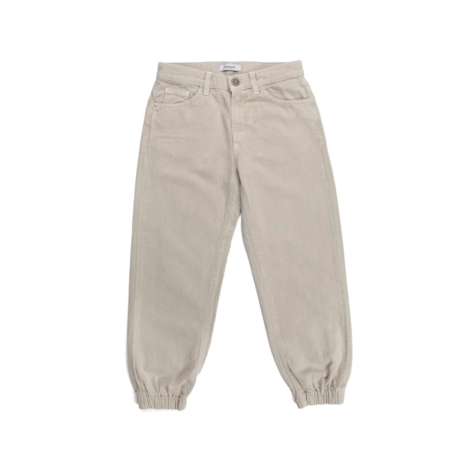 PANTALONE BEIGE BAMBINA GIRL - annameglio.com abbigliamento moda