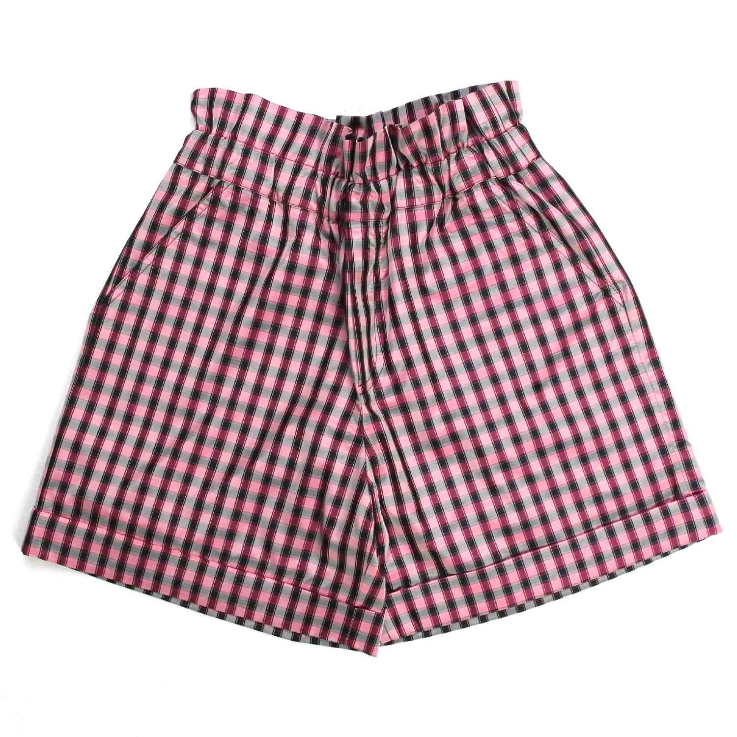 SHORTS FUCSIA E NERI GIRL - annameglio.com abbigliamento moda