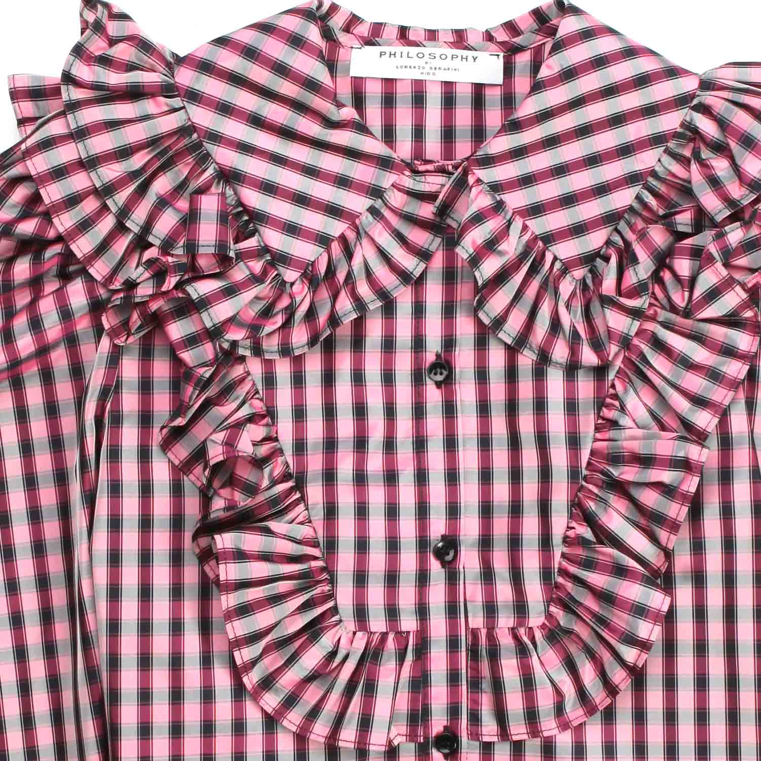 CAMICIA RUCHES BAMBINA GIRL - annameglio.com abbigliamento moda