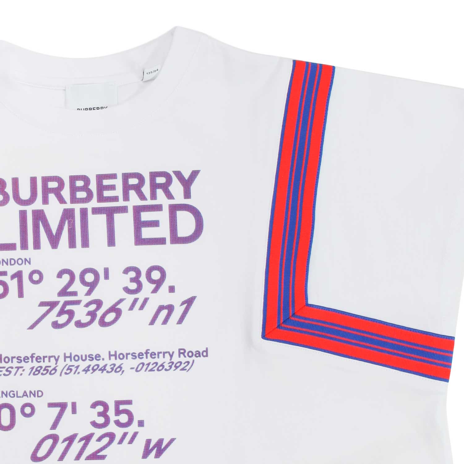 TOP BIANCO E VIOLA BAMBINA E TEENAGER - annameglio.com abbigliamento moda