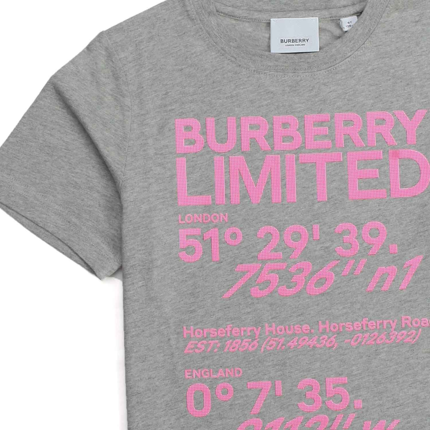 T-shirt grigia stampa coordinate - annameglio.com abbigliamento moda