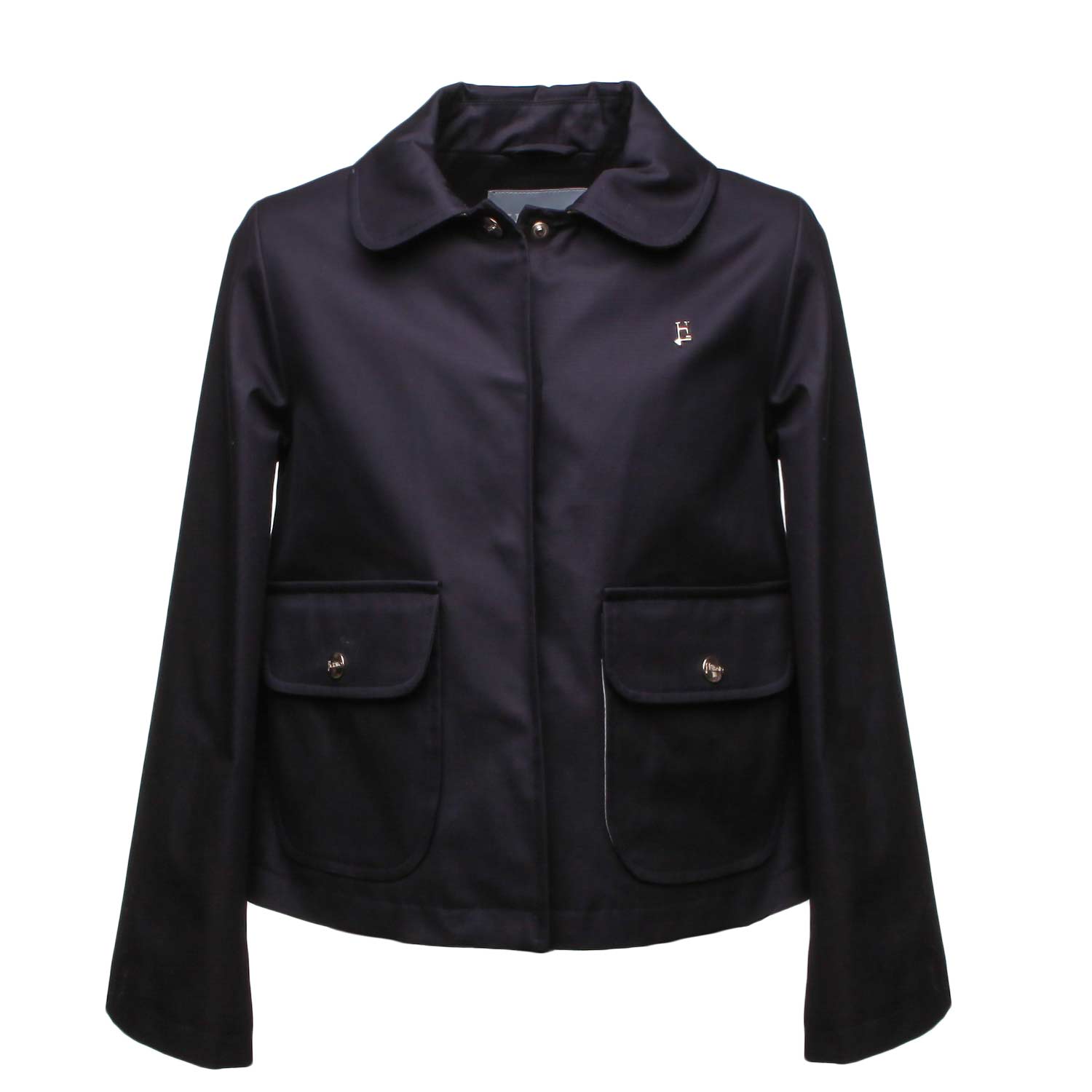 GIACCA BLU SCURO BAMBINA E TEENAGER - annameglio.com abbigliamento moda