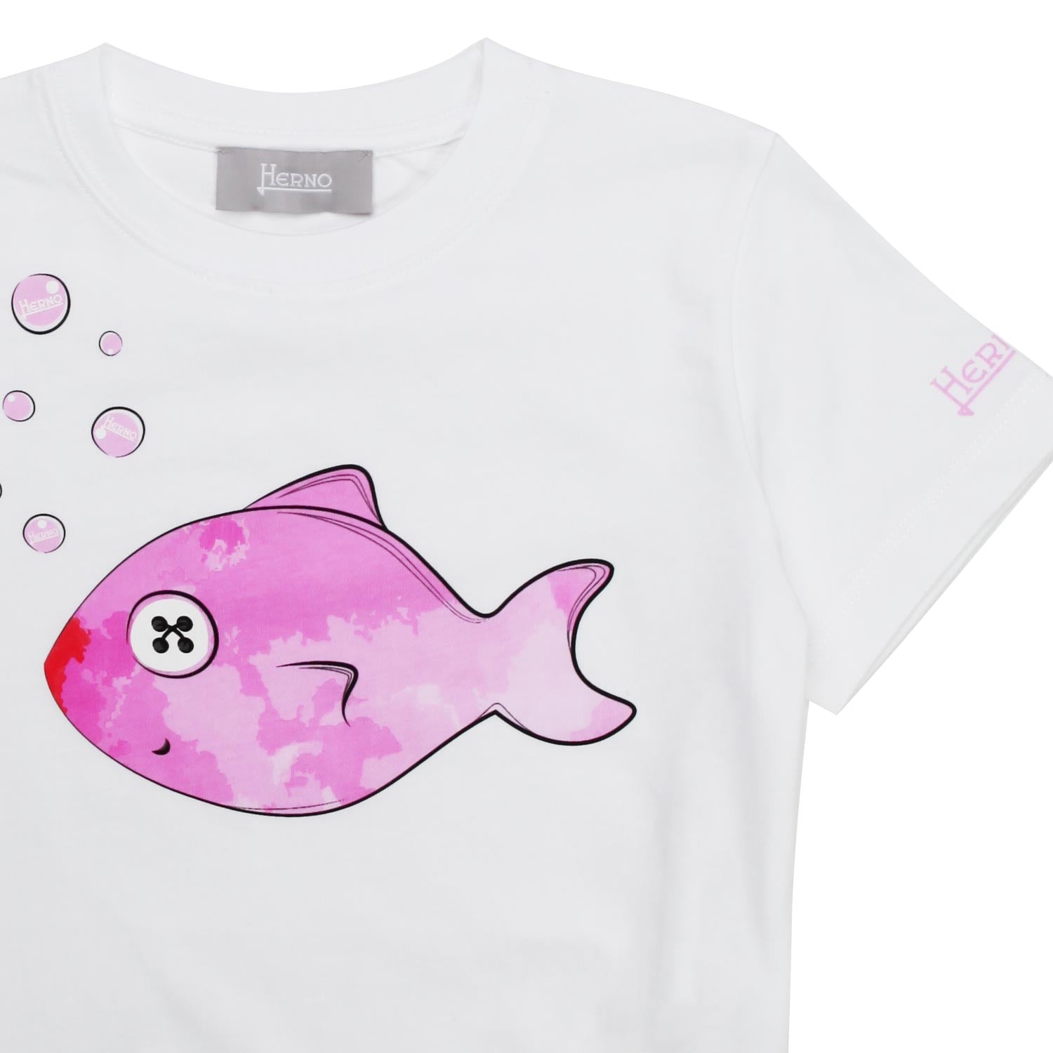 T-SHIRT BIANCA CON STAMPA BIMBA - annameglio.com abbigliamento moda