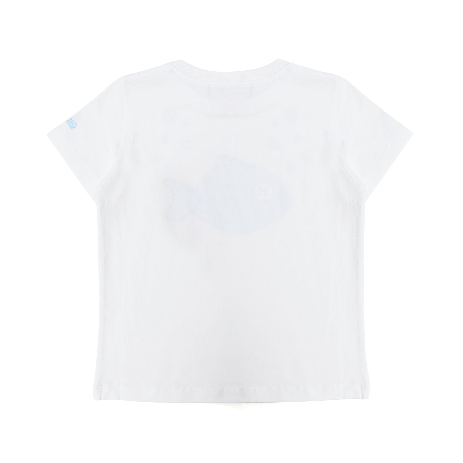 T-SHIRT BIANCA CON PESCIOLINO BAMBINA - annameglio.com abbigliamento moda