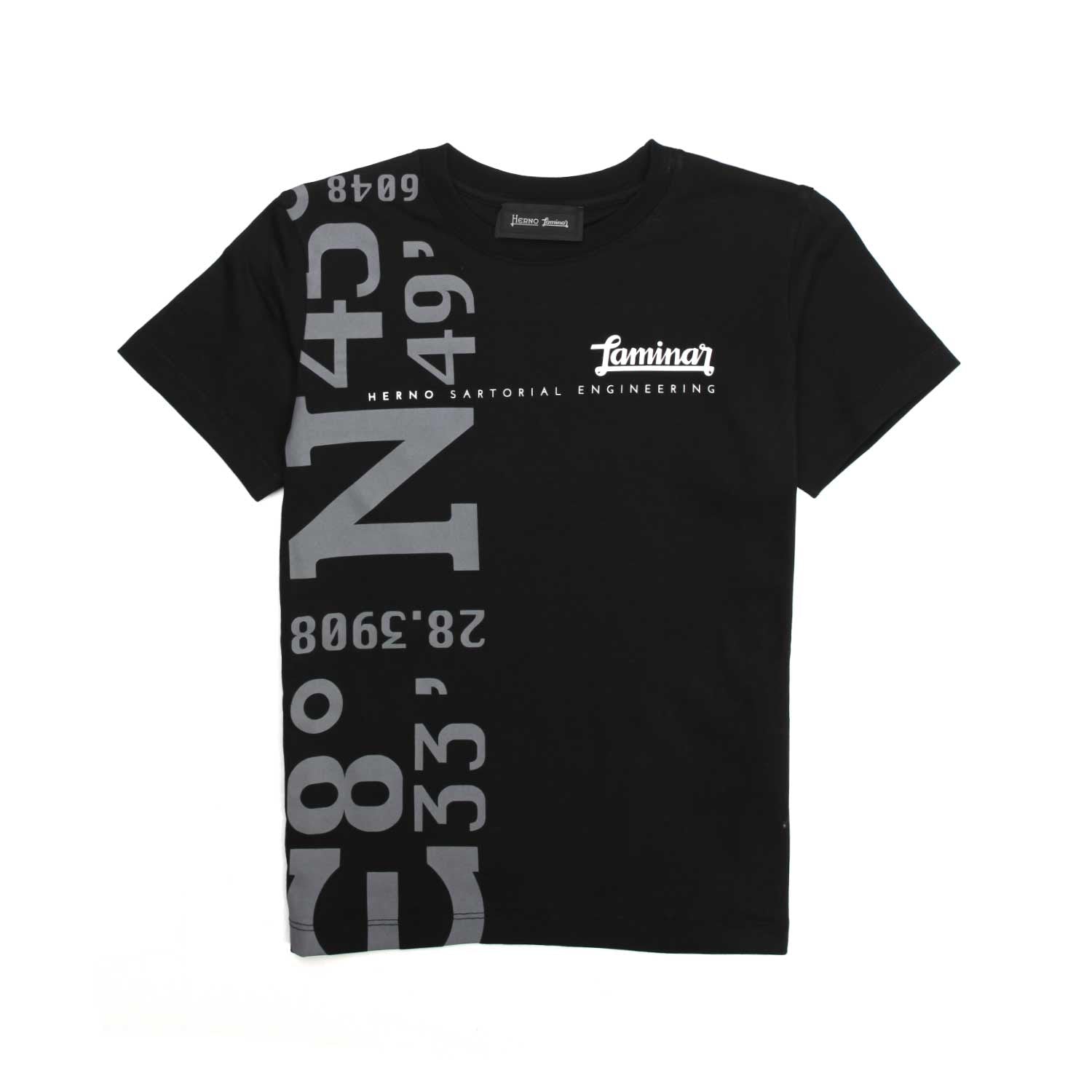 T-SHIRT NERA CON STAMPA BAMBINO BOY - annameglio.com abbigliamento moda