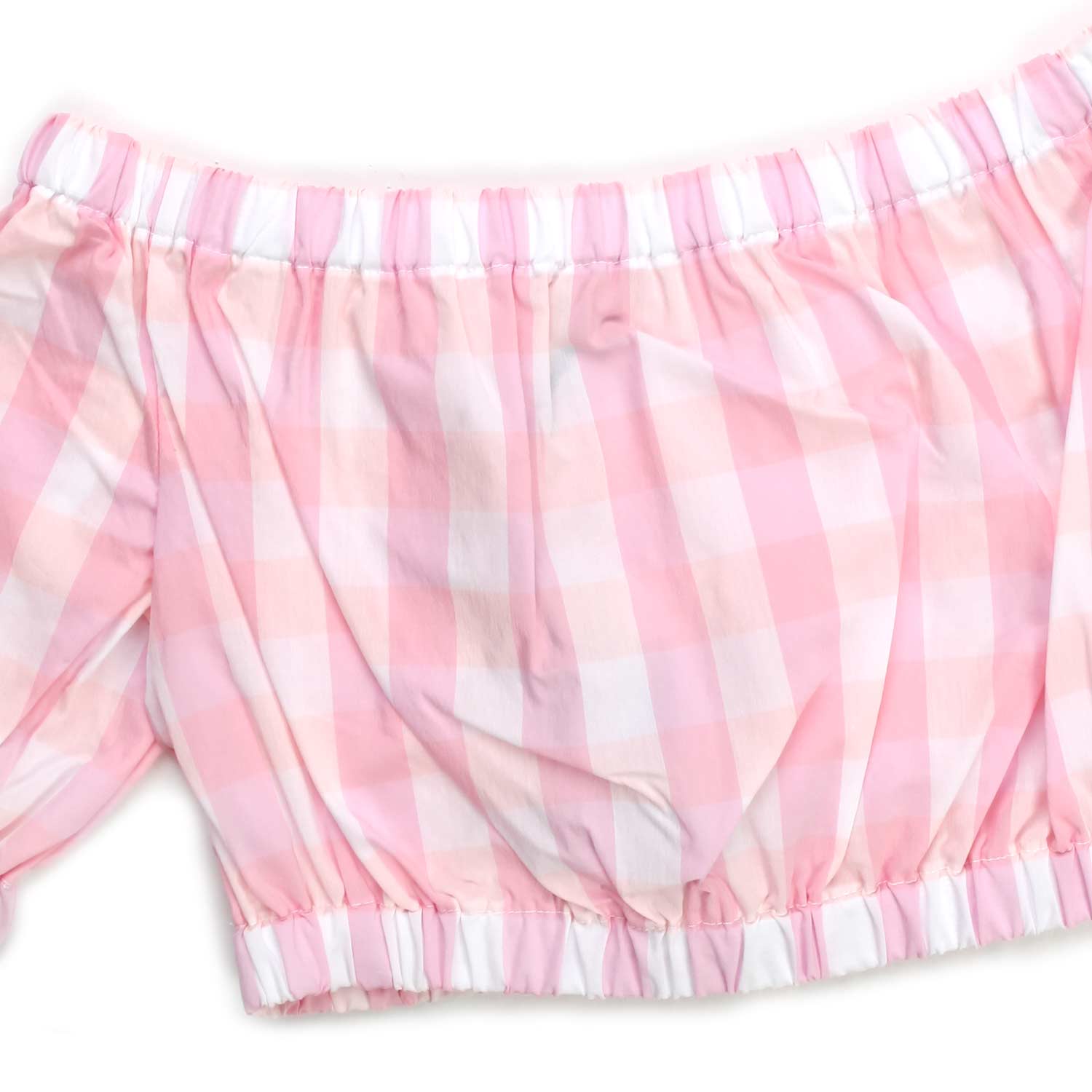 TOP ROSA A QUADRI BAMBINA TEEN - annameglio.com abbigliamento moda