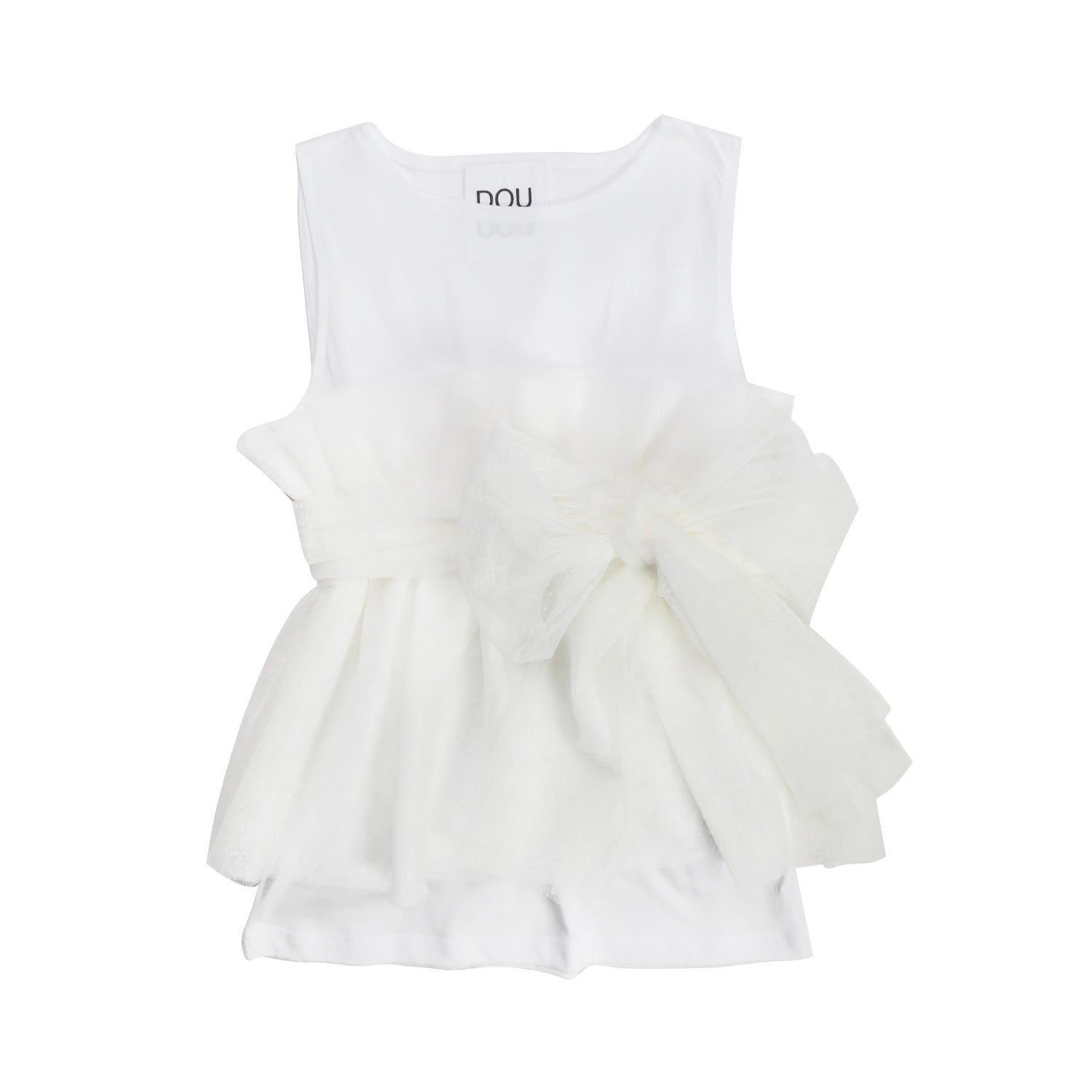 ABITO BIANCO IN TULLE BAMBINA E TEENAGER - annameglio.com abbigliamento moda