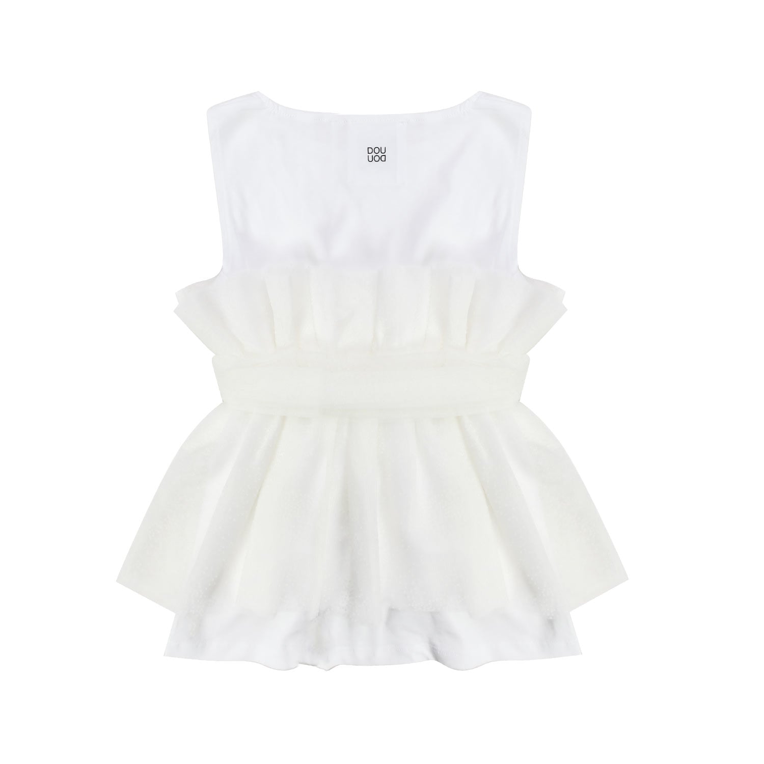 ABITO BIANCO IN TULLE BAMBINA E TEENAGER - annameglio.com abbigliamento moda