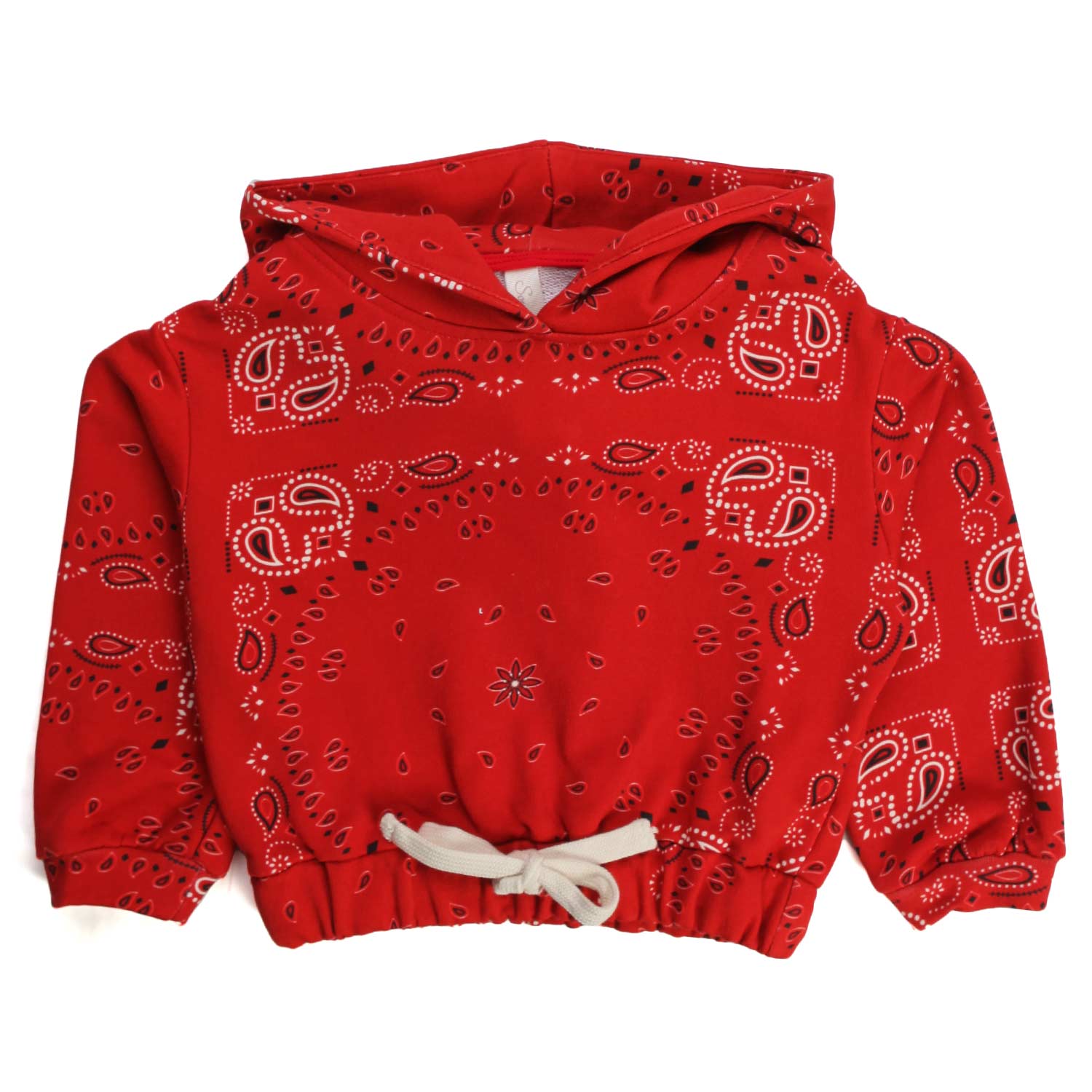 FELPA MANDALA ROSSA BAMBINA E TEENAGER - annameglio.com abbigliamento moda